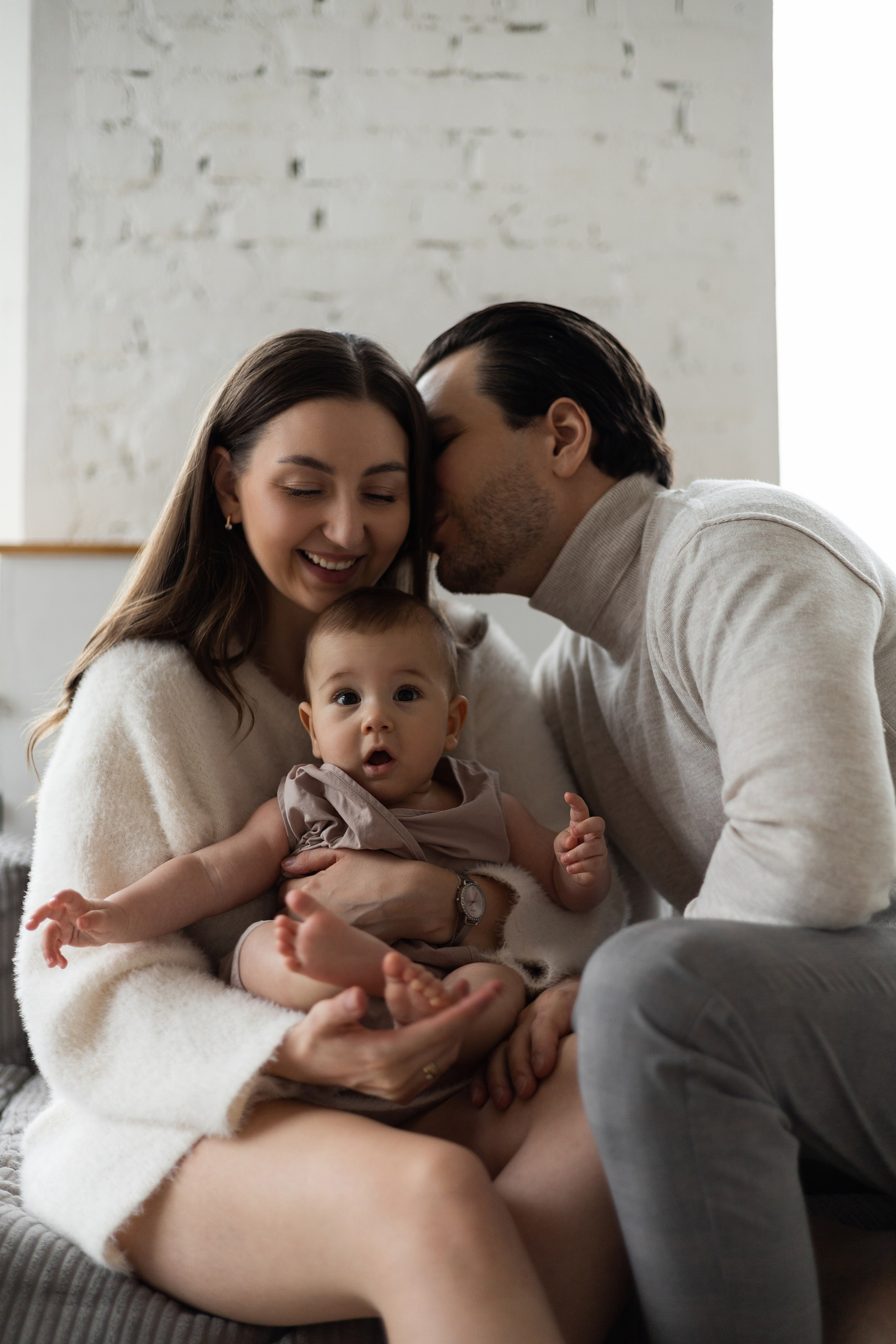 Студийные семейные. Фотограф в Москве Таша Логинова