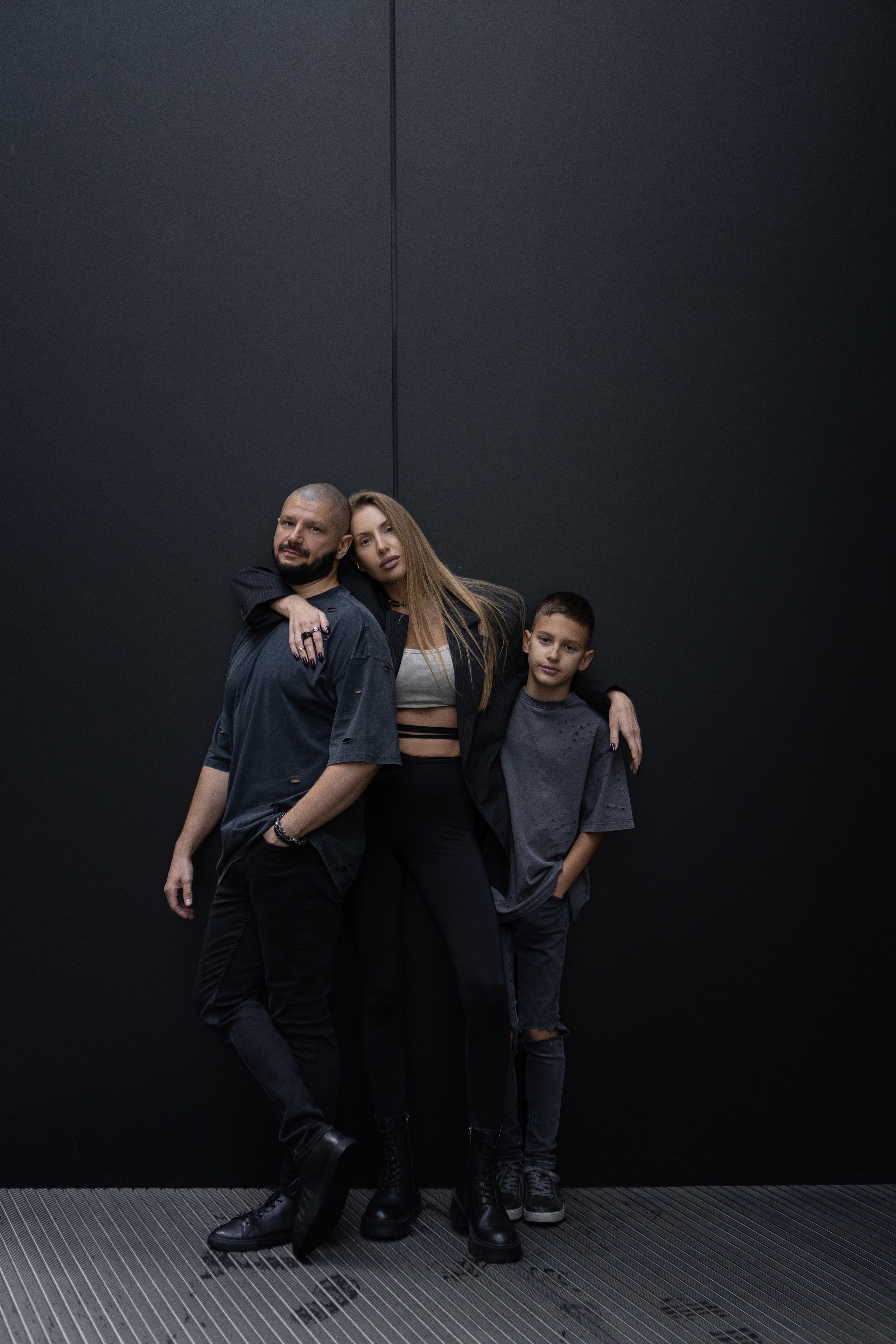 Семейная фотосессия в городе. Фотограф в Москве Таша Логинова