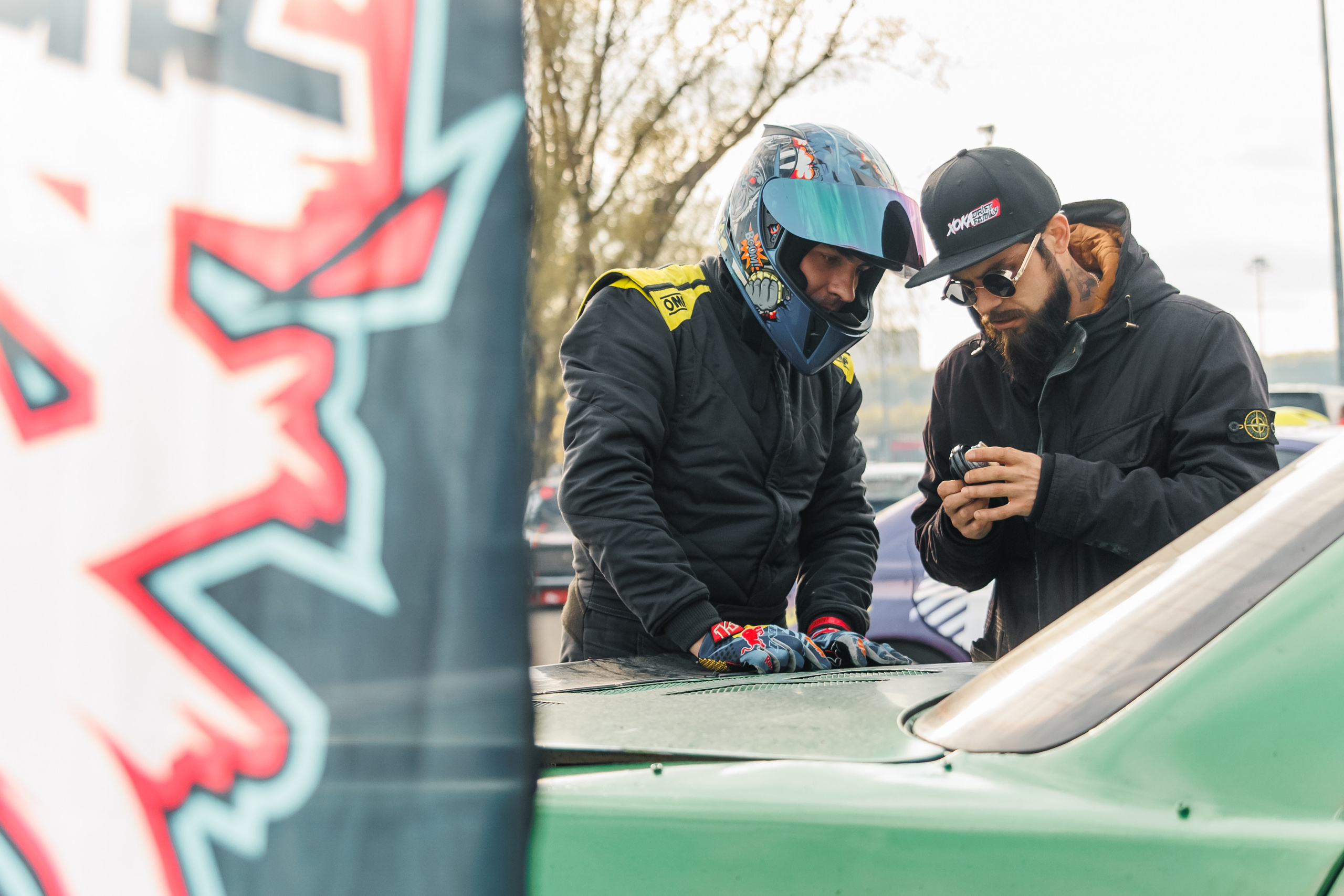 Выставка и дрифт машин. Репортажный фотограф. Москва. Алина Ланская