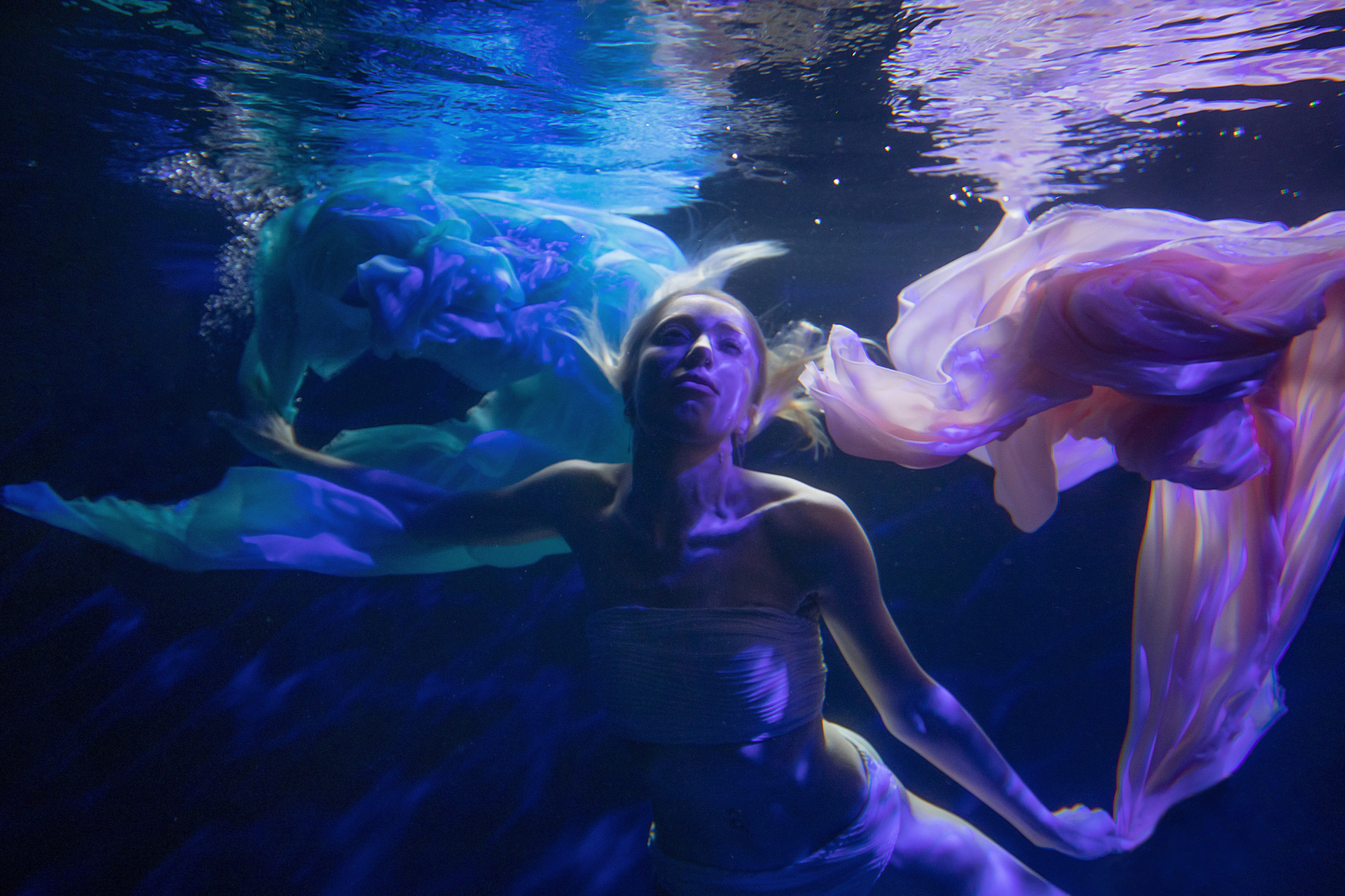 Фотосессия под водой