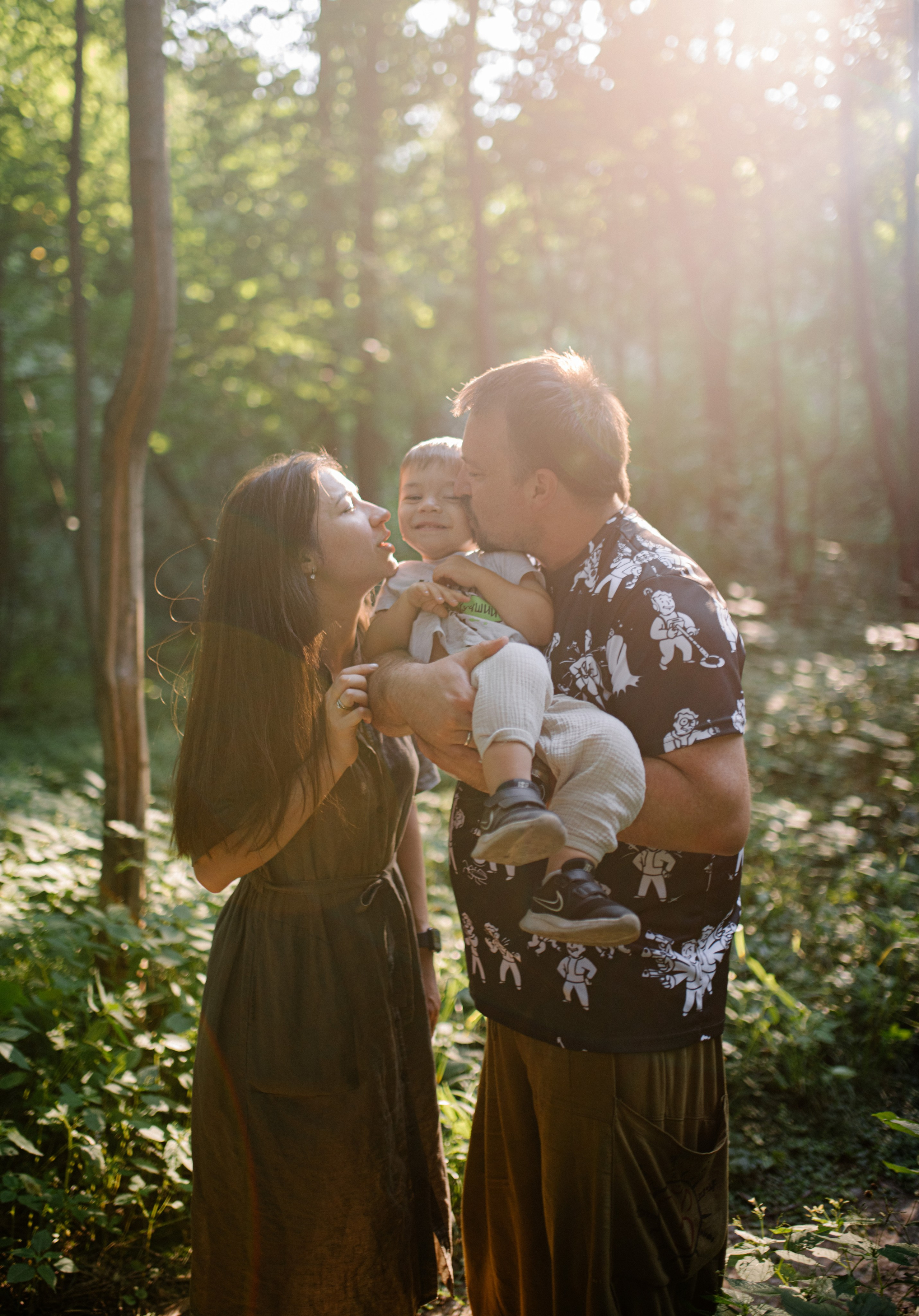Лев, Аня и Артем. Семейный и портретный фотограф в Москве Анастасия Бабак