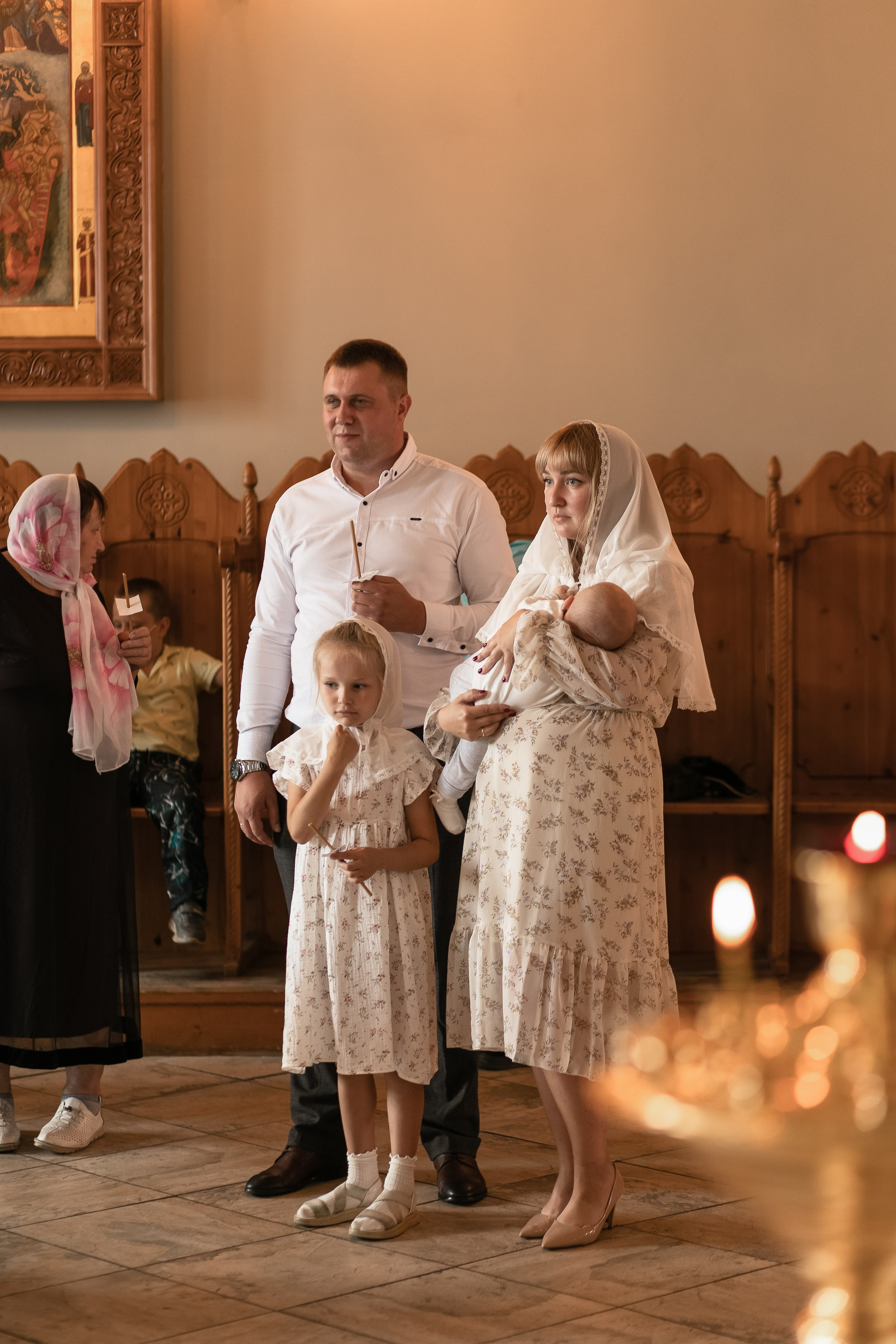 Крещение Анастасии. Свадебный и Семейный фотограф в Москве Александра Вайпер