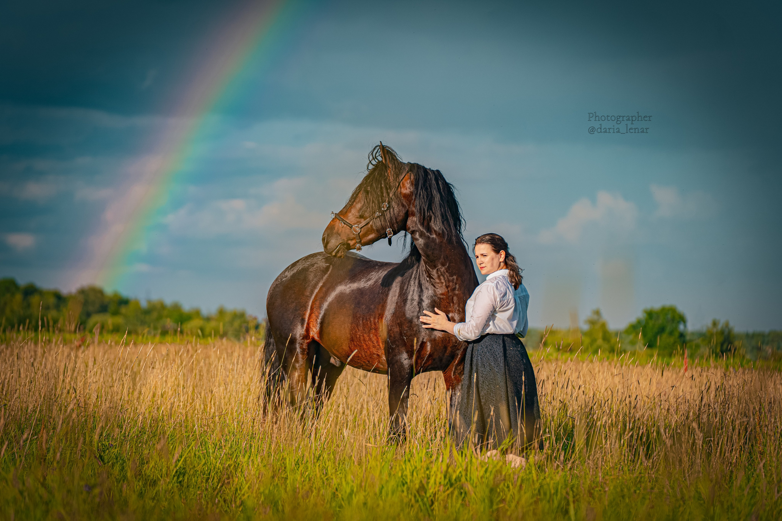 Елизавета и её конь Чеширский кот. Фотограф в Москве Ленарская Дарья