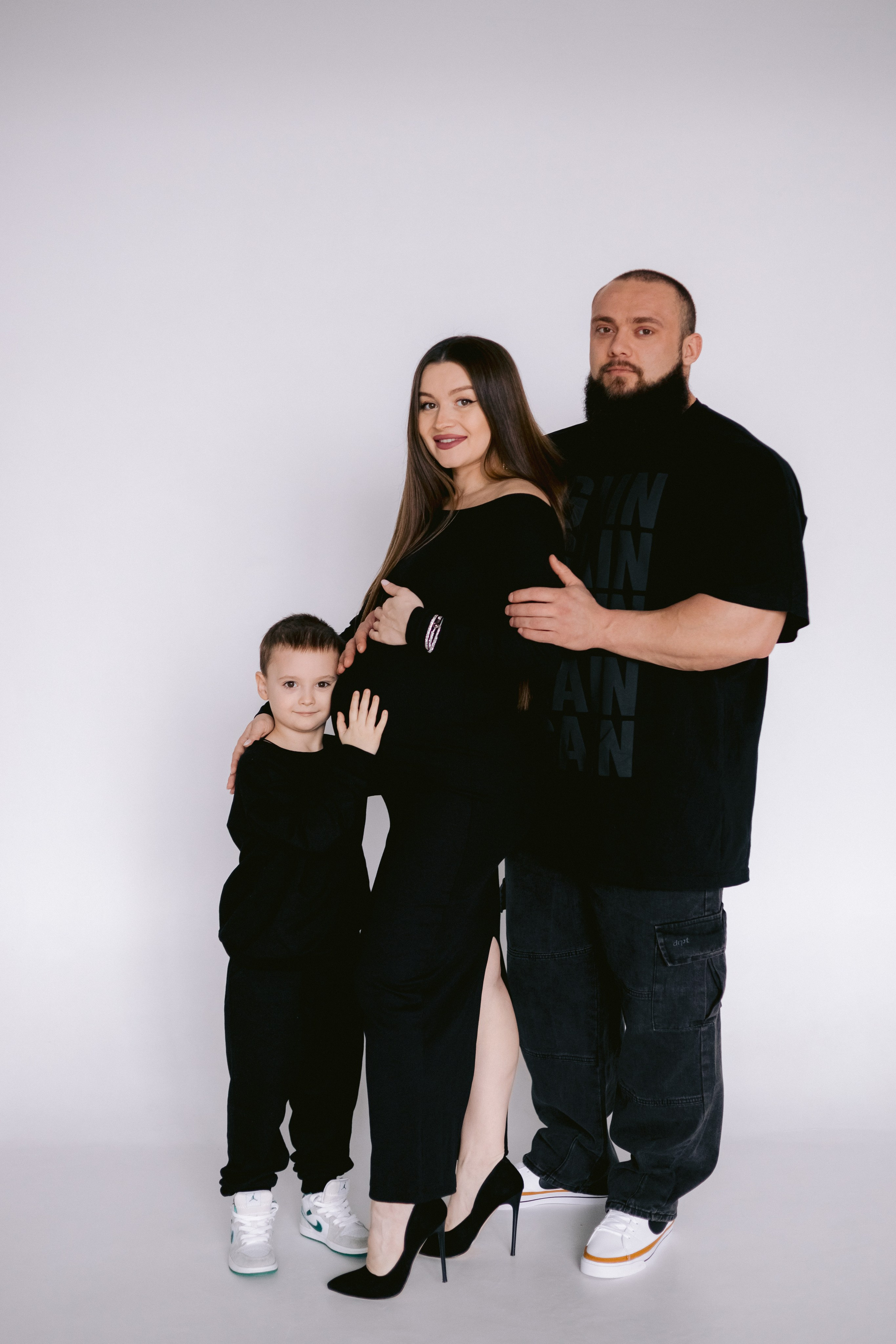 Анастасия, Дмитрий, Савелий. Фотограф Волгоград Кристина Прохоренко