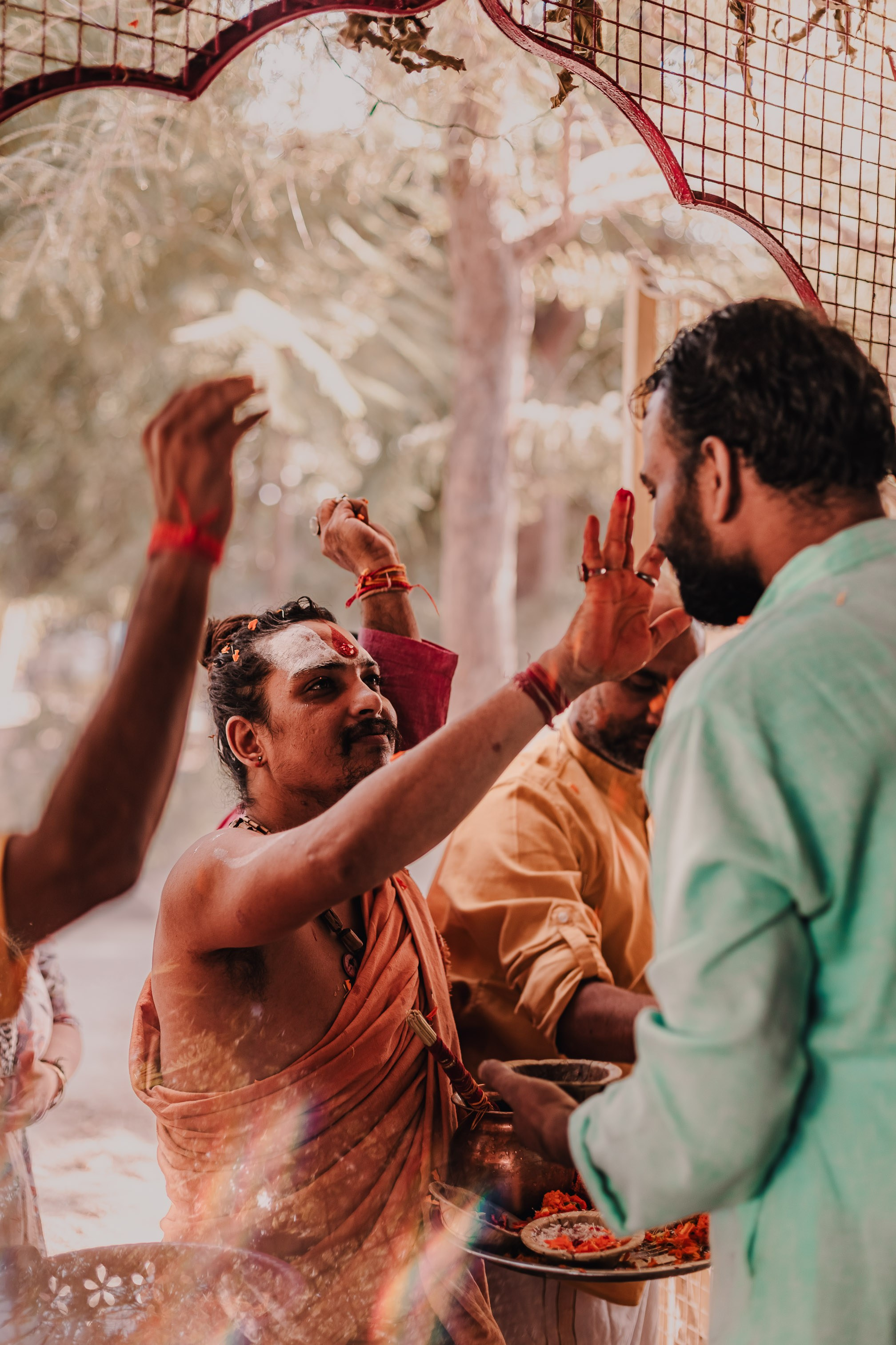 Lakshmi pooja in India. Mariam Bagdasaryan