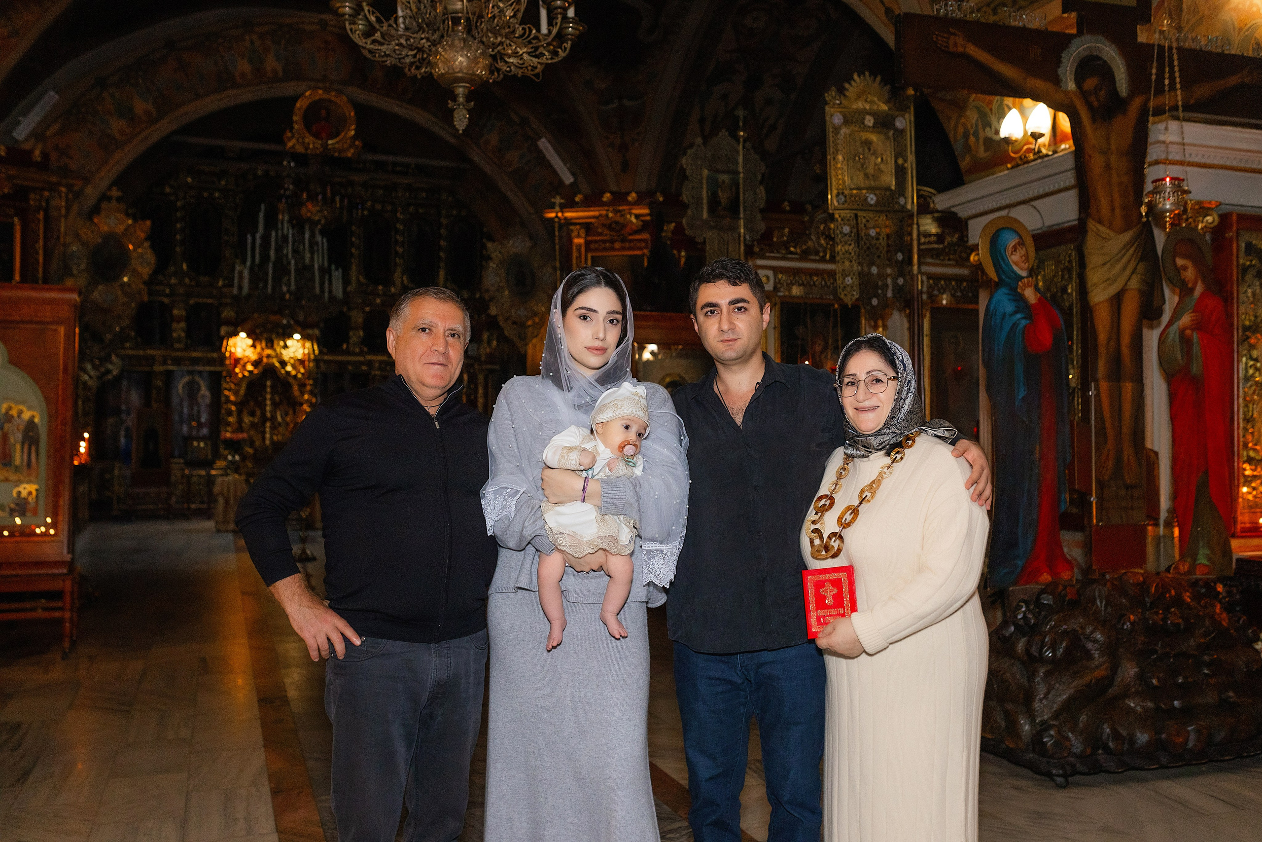 Таинство крещения Лилии. Фотограф в Железнодорожном и Балашихе