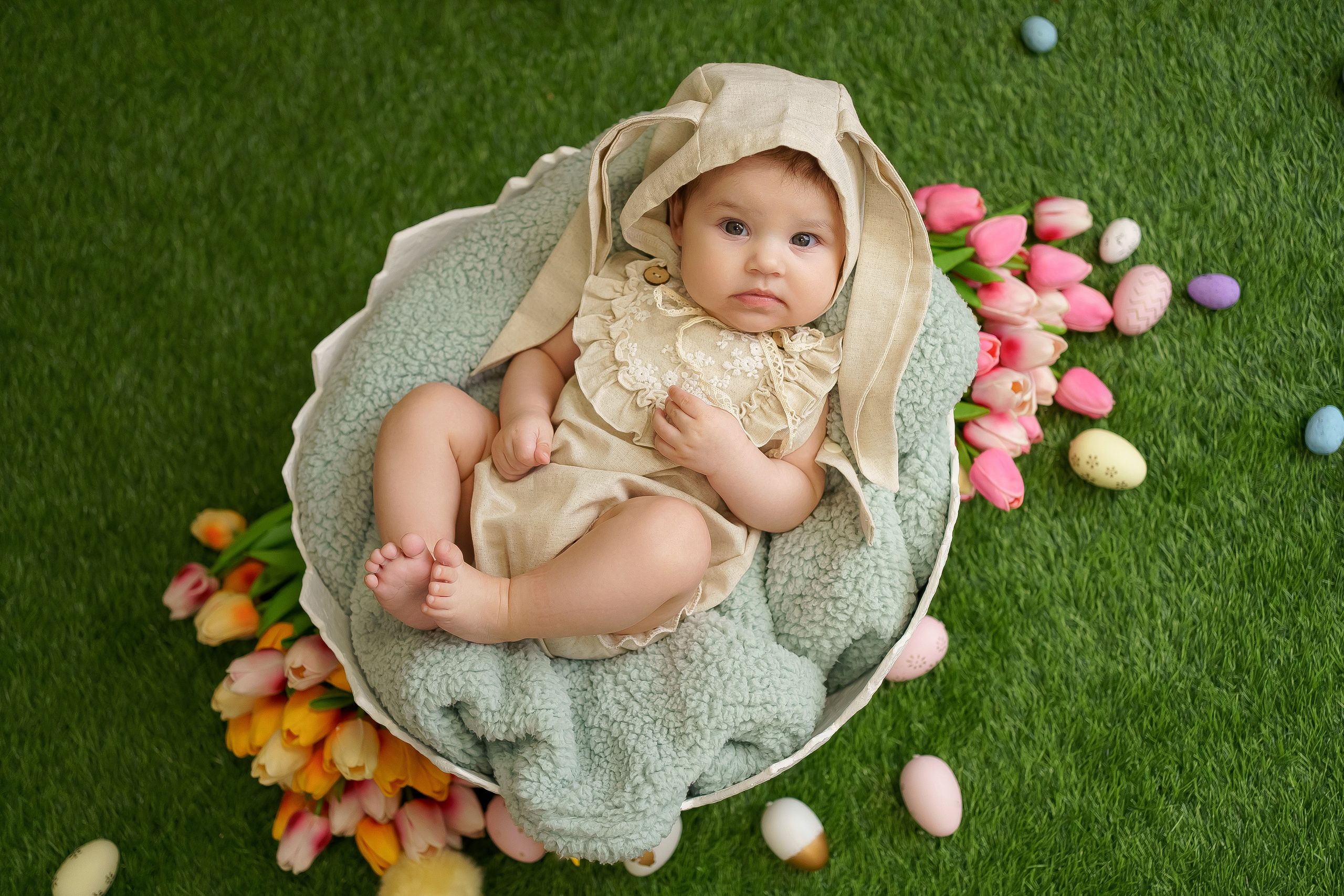 Пасха 2025. Фотограф новорожденных в г. Павлово Беспалова Екатерина