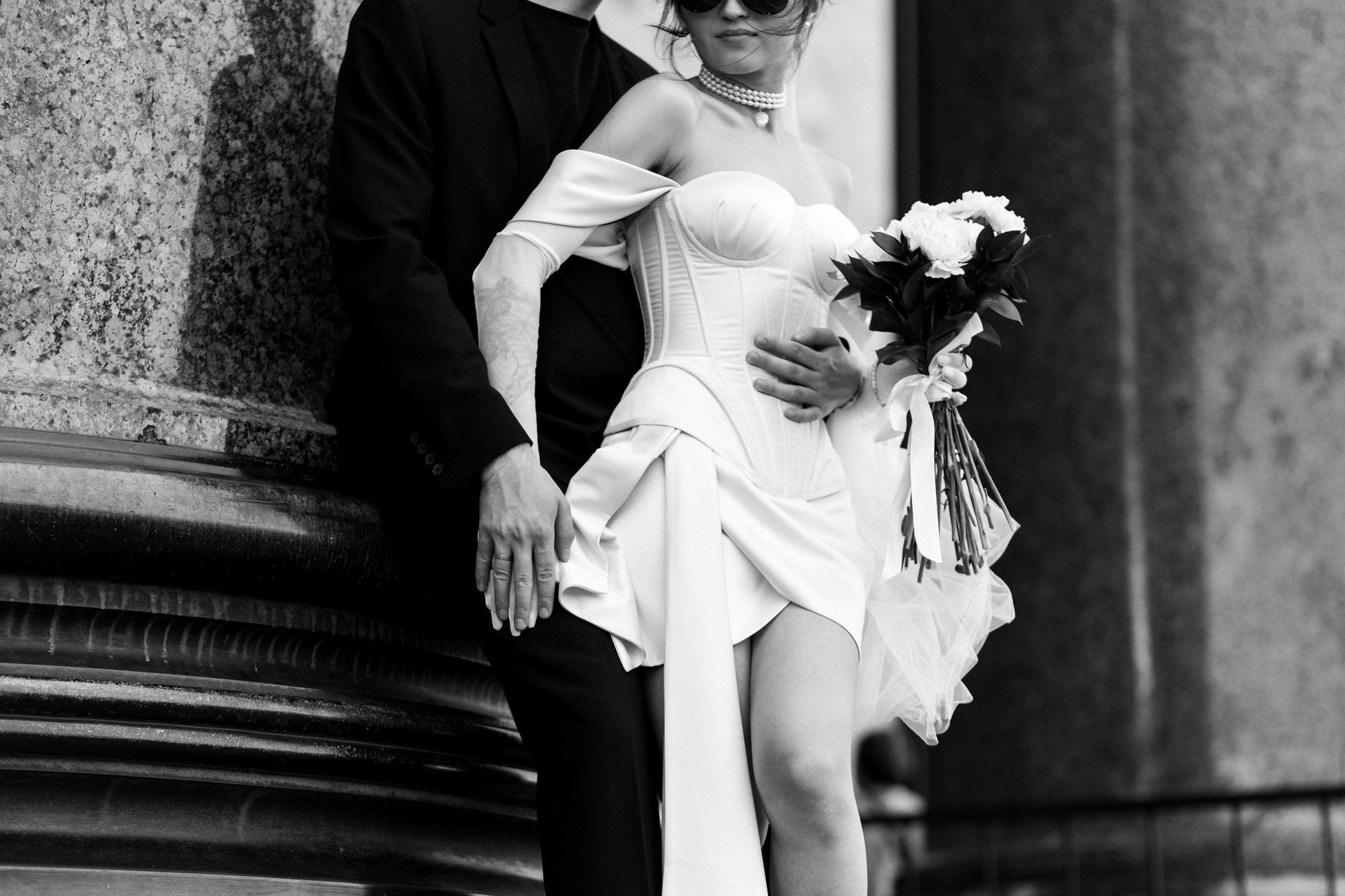 Свадебная фотосессия на Исаакиевской площади. Свадебный фотограф СПБ