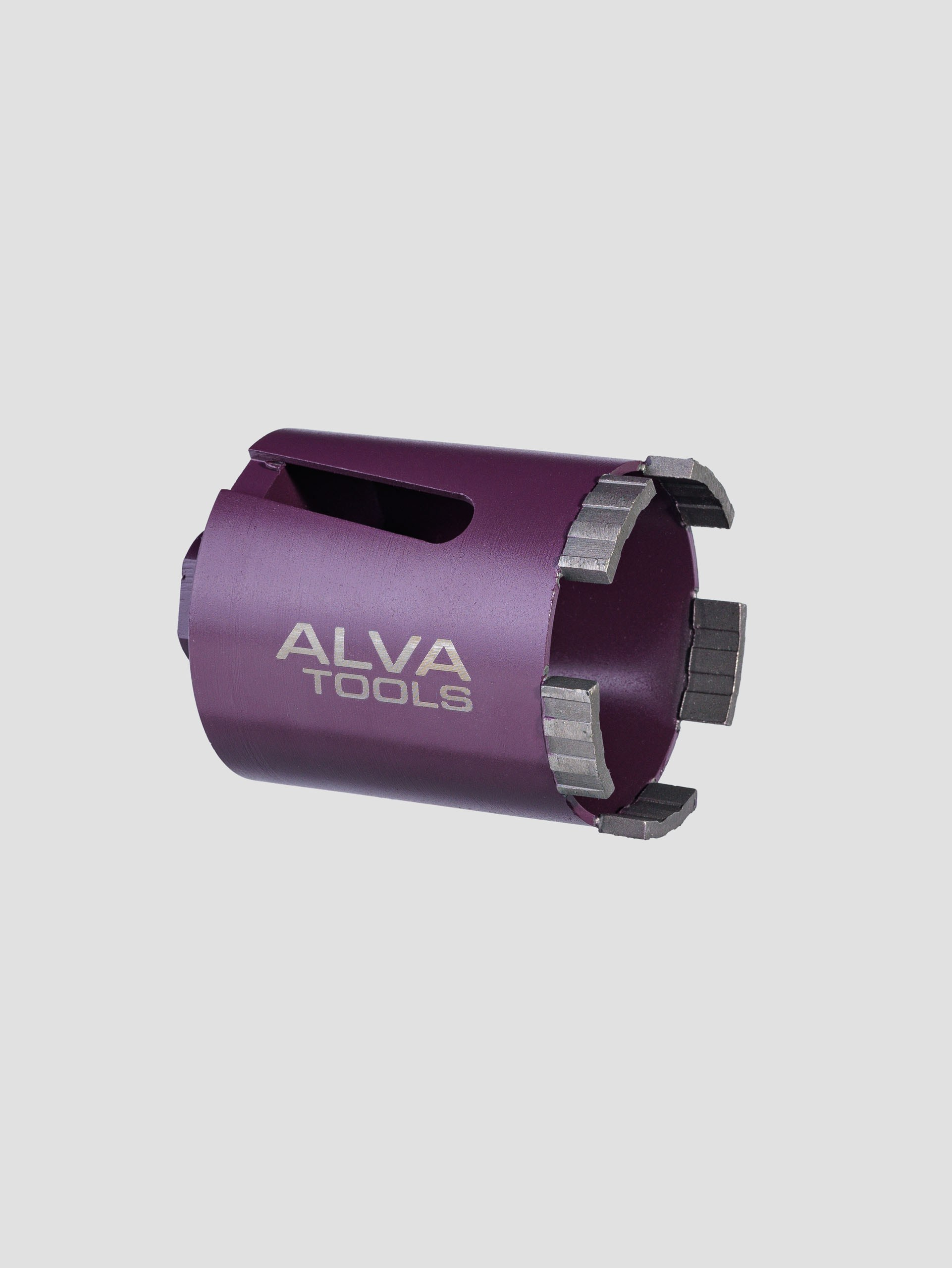 Предметные фотографии шаблонов и коронок для сверления стен