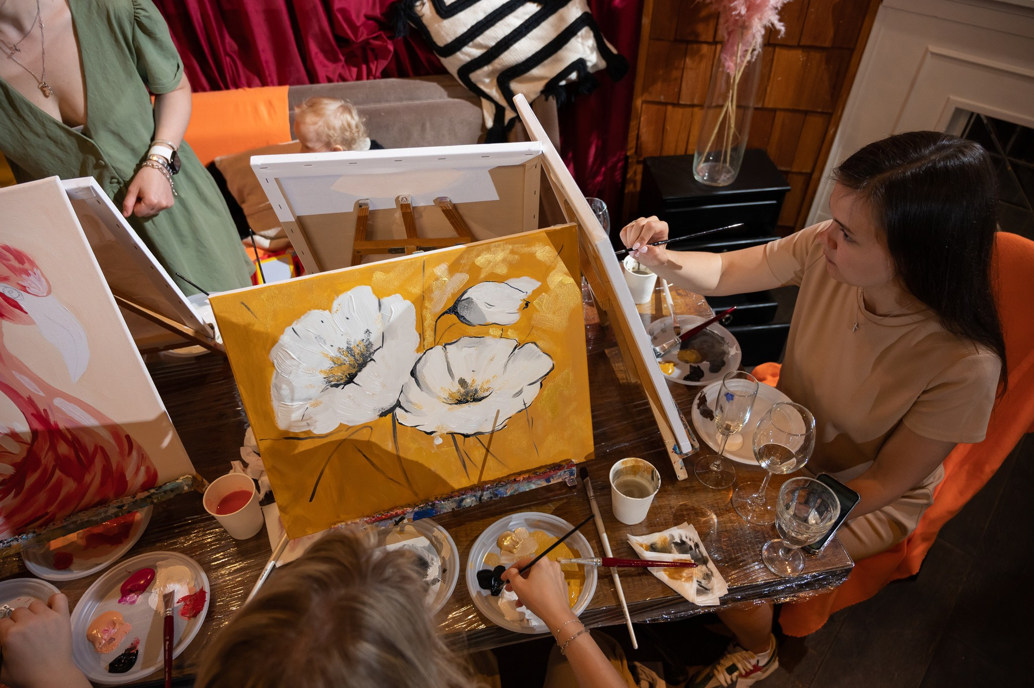 Творчество в ресторане Большая кухня. Свадебный и семейный фотограф из Санкт-Петербурга Климов Анатолий