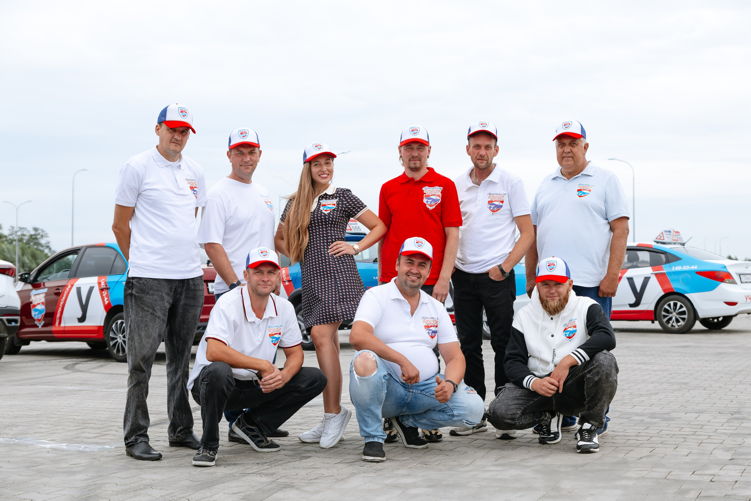 Extern-Garant Driving School. Content shooting. KRIS KRUPINNIKOVA