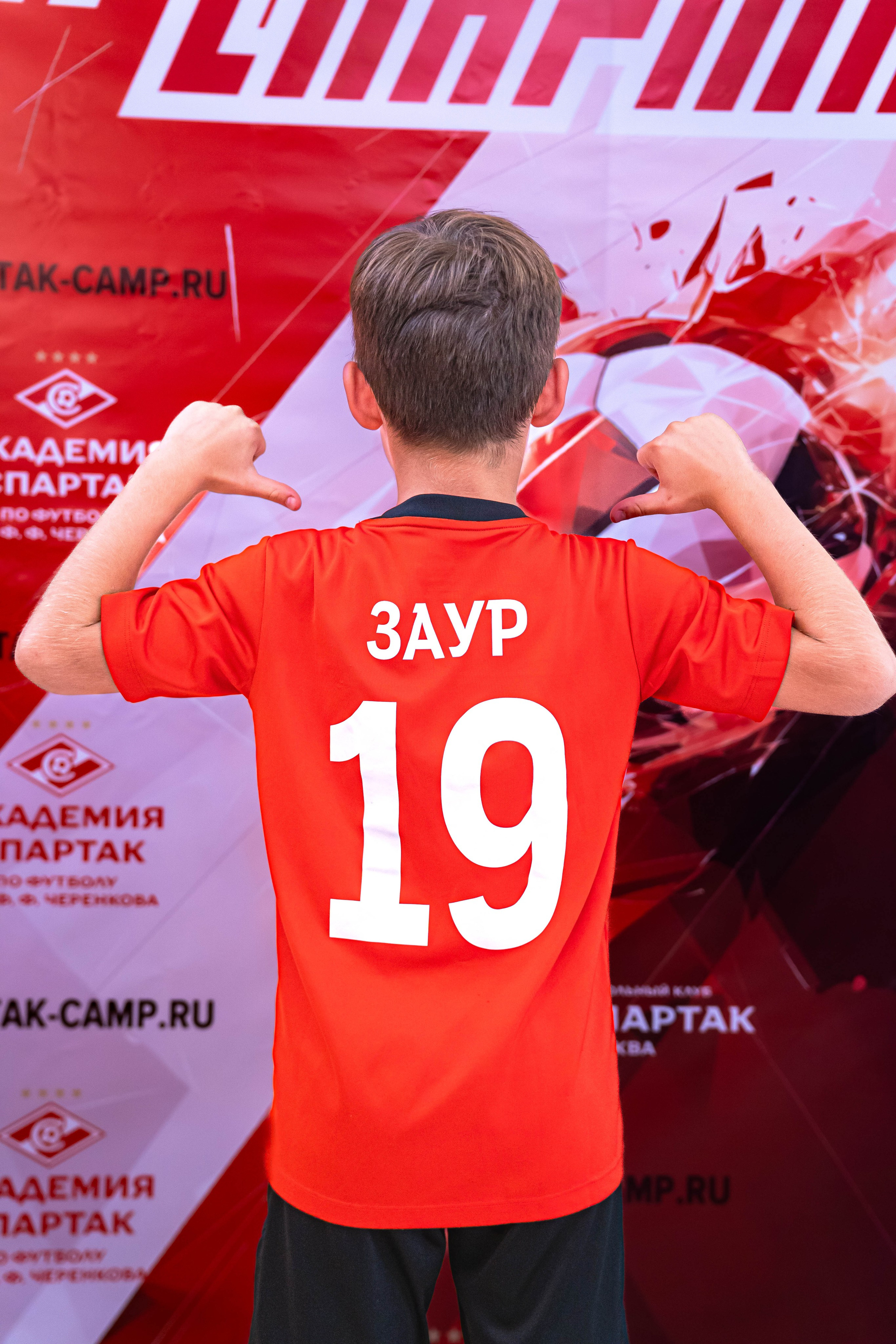 Портреты футболистов Спартак Юниор. Фото и видео съёмка на заказ. VAU Studia. Москва