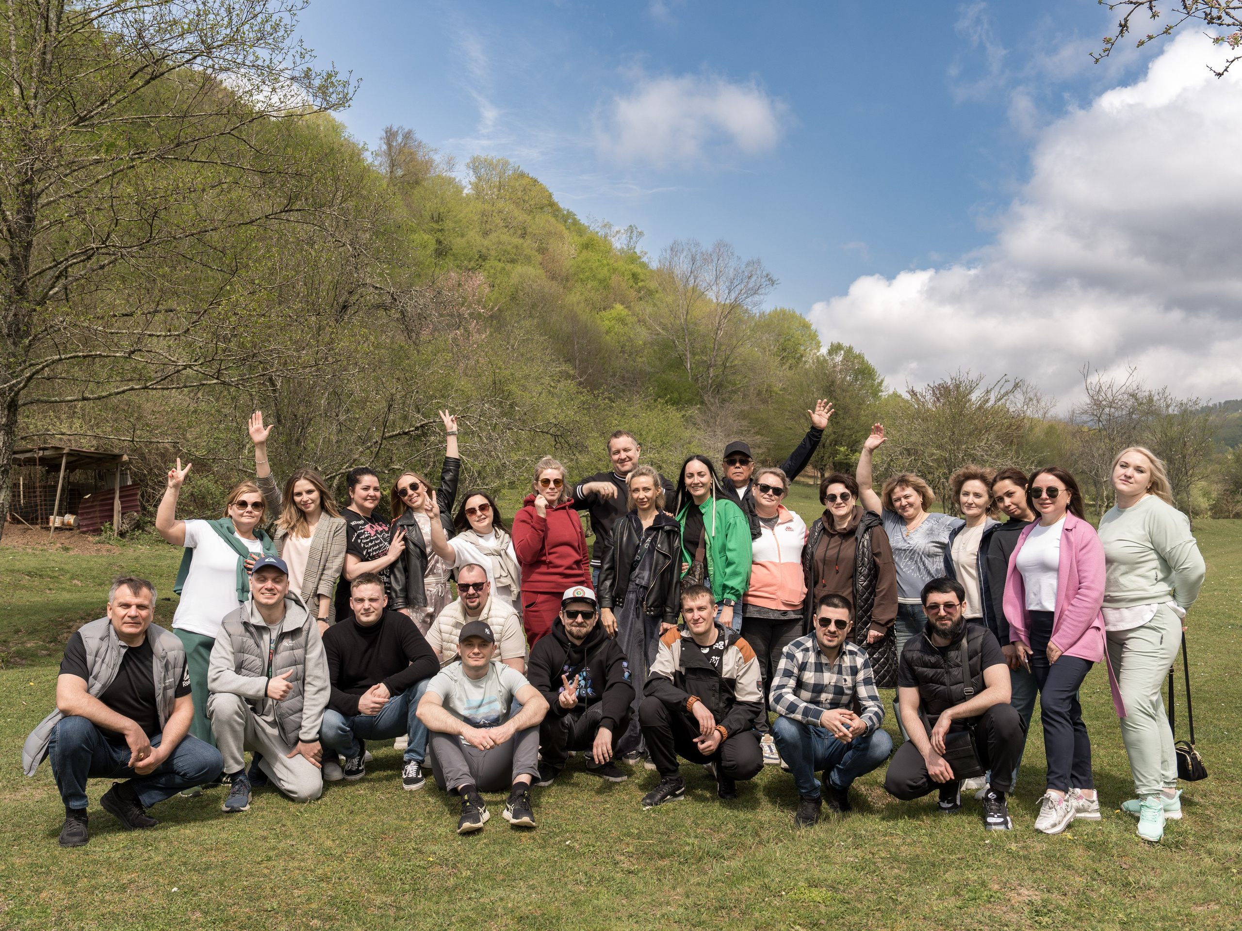 MICE мероприятие — джиппинг на каньон Псахо. Репортажный фотограф в Красной Поляне и Сочи Павлюченко Екатерина