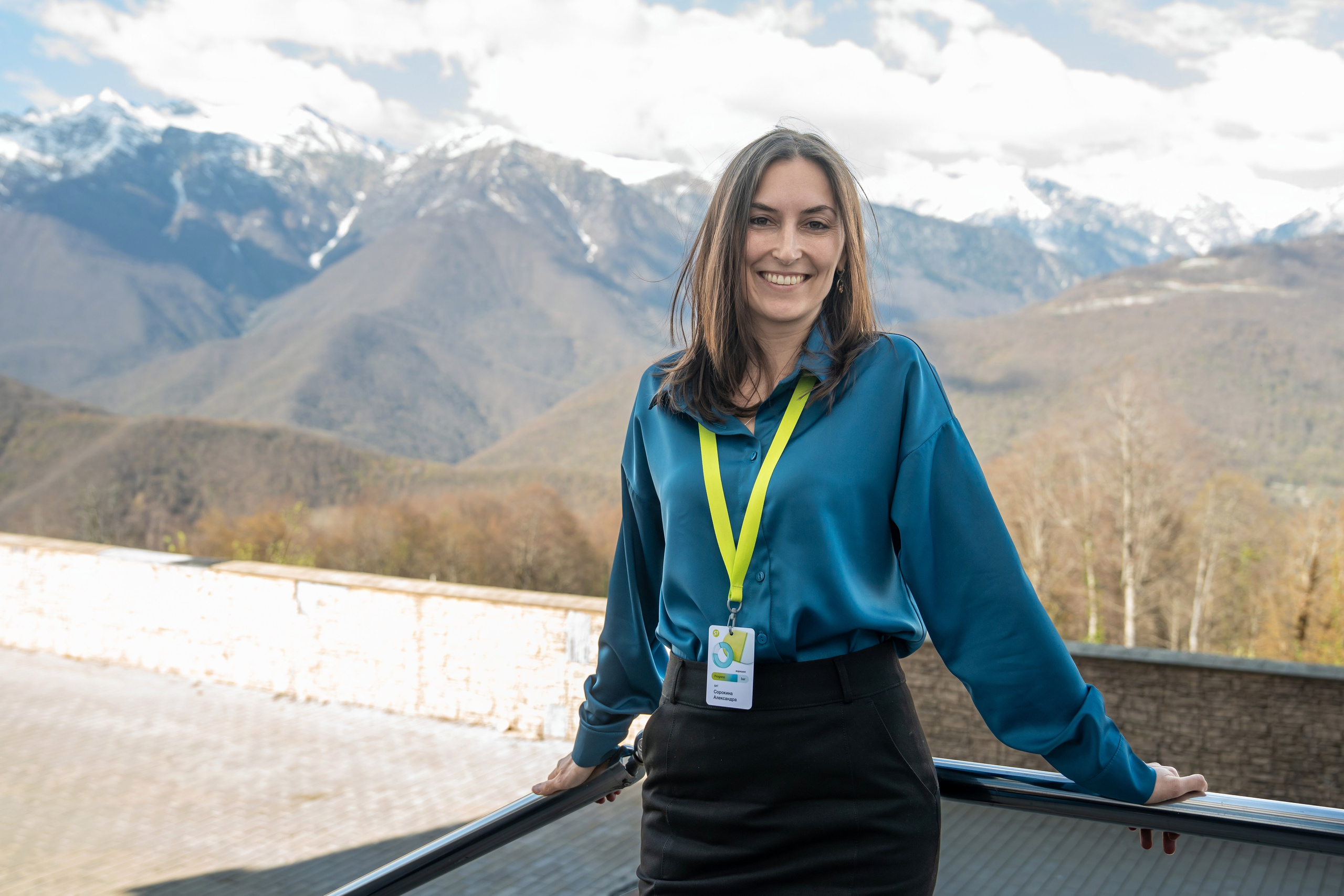 Тренинг для компании S7 Airlines в Красной Поляне. Репортажный фотограф в Красной Поляне и Сочи Павлюченко Екатерина