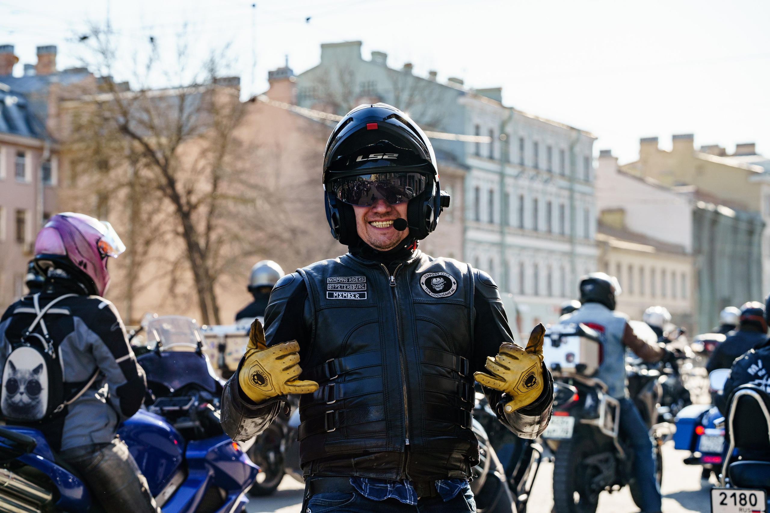 Прохват мотоклуба Norman Riders ч.1. Концертный и репортажный фотограф в Санкт-Петербурге Слава Пахомов