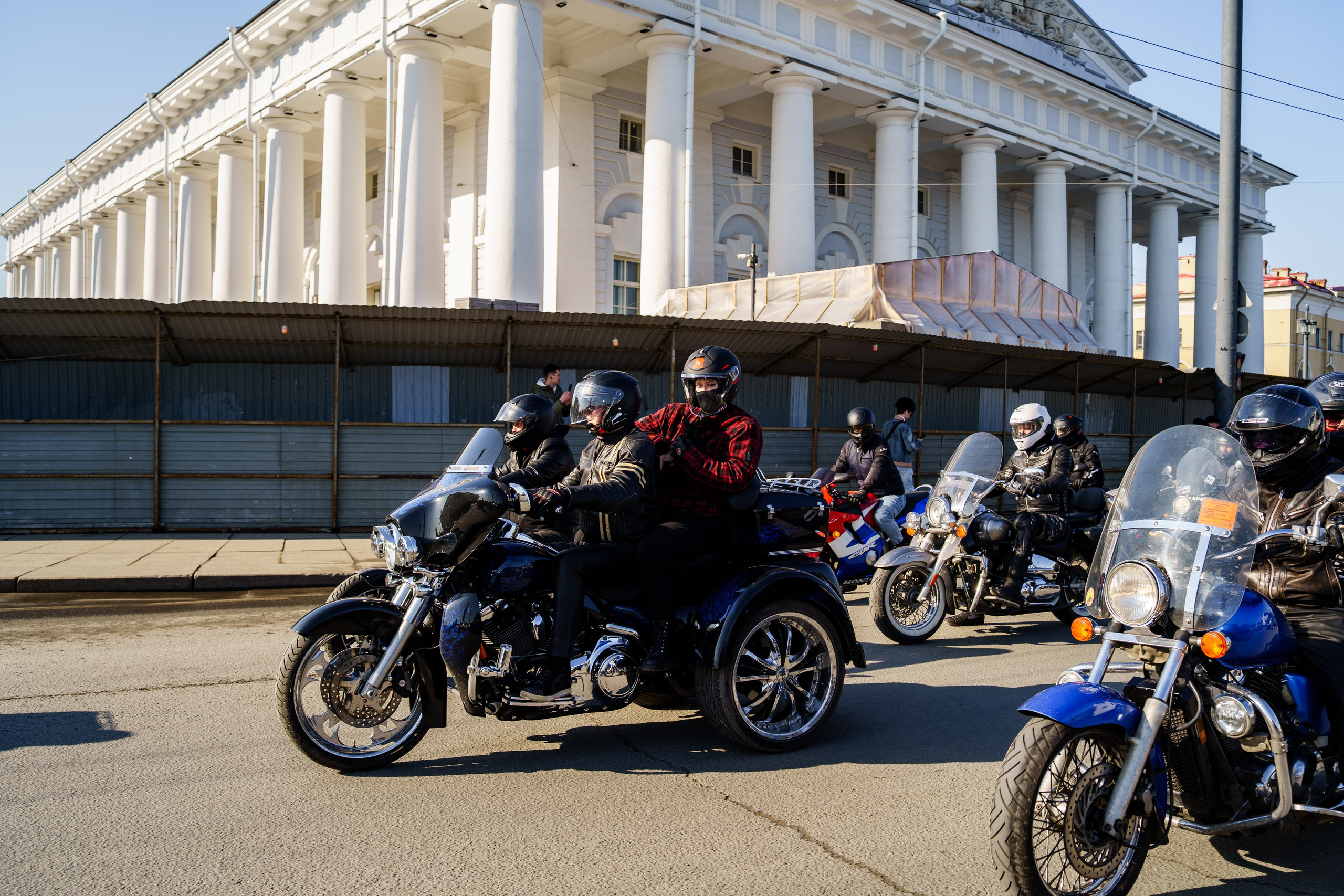 Прохват мотоклуба Norman Riders ч.1. Концертный и репортажный фотограф в Санкт-Петербурге Слава Пахомов