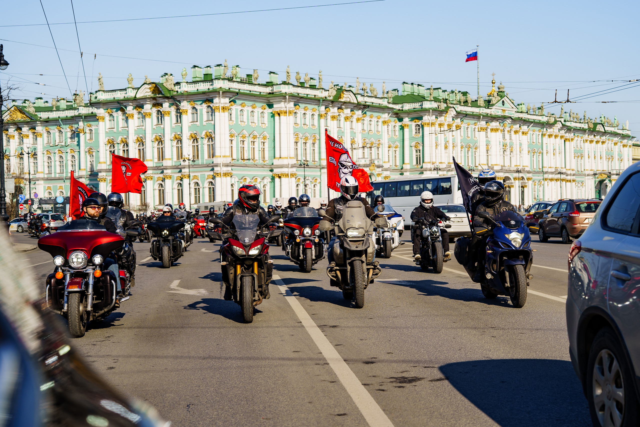Прохват мотоклуба Norman Riders ч.1. Концертный и репортажный фотограф в Санкт-Петербурге Слава Пахомов