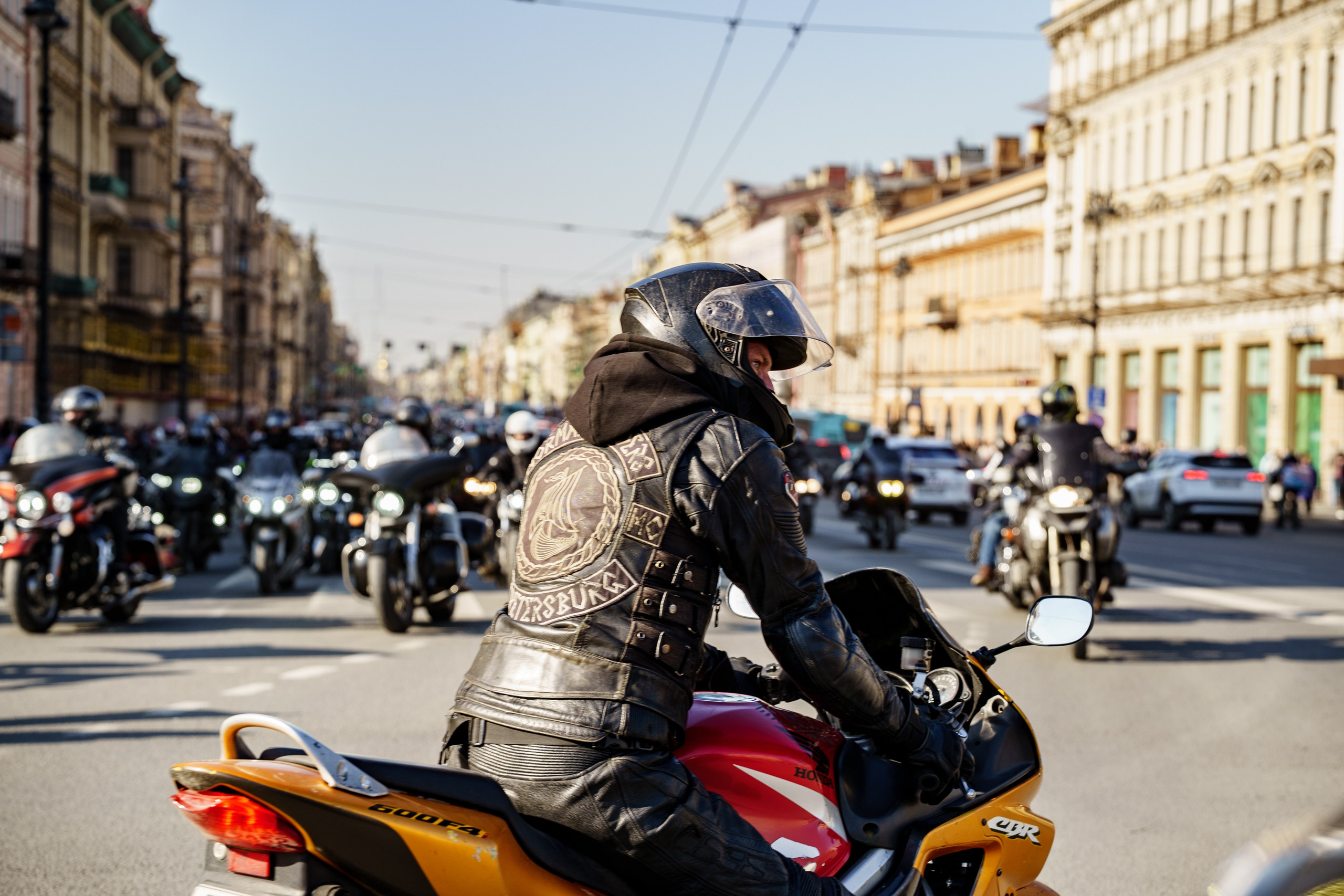 Прохват мотоклуба Norman Riders ч.1. Концертный и репортажный фотограф в Санкт-Петербурге Слава Пахомов