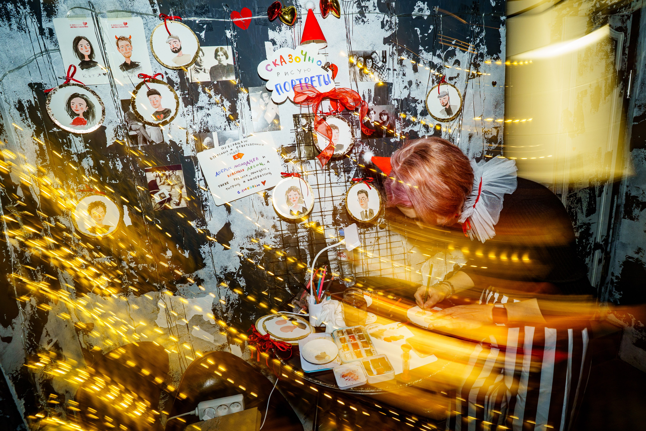 Репетиция Нового года в Баре Разбитых сердец. Концертный и репортажный фотограф в Санкт-Петербурге Слава Пахомов