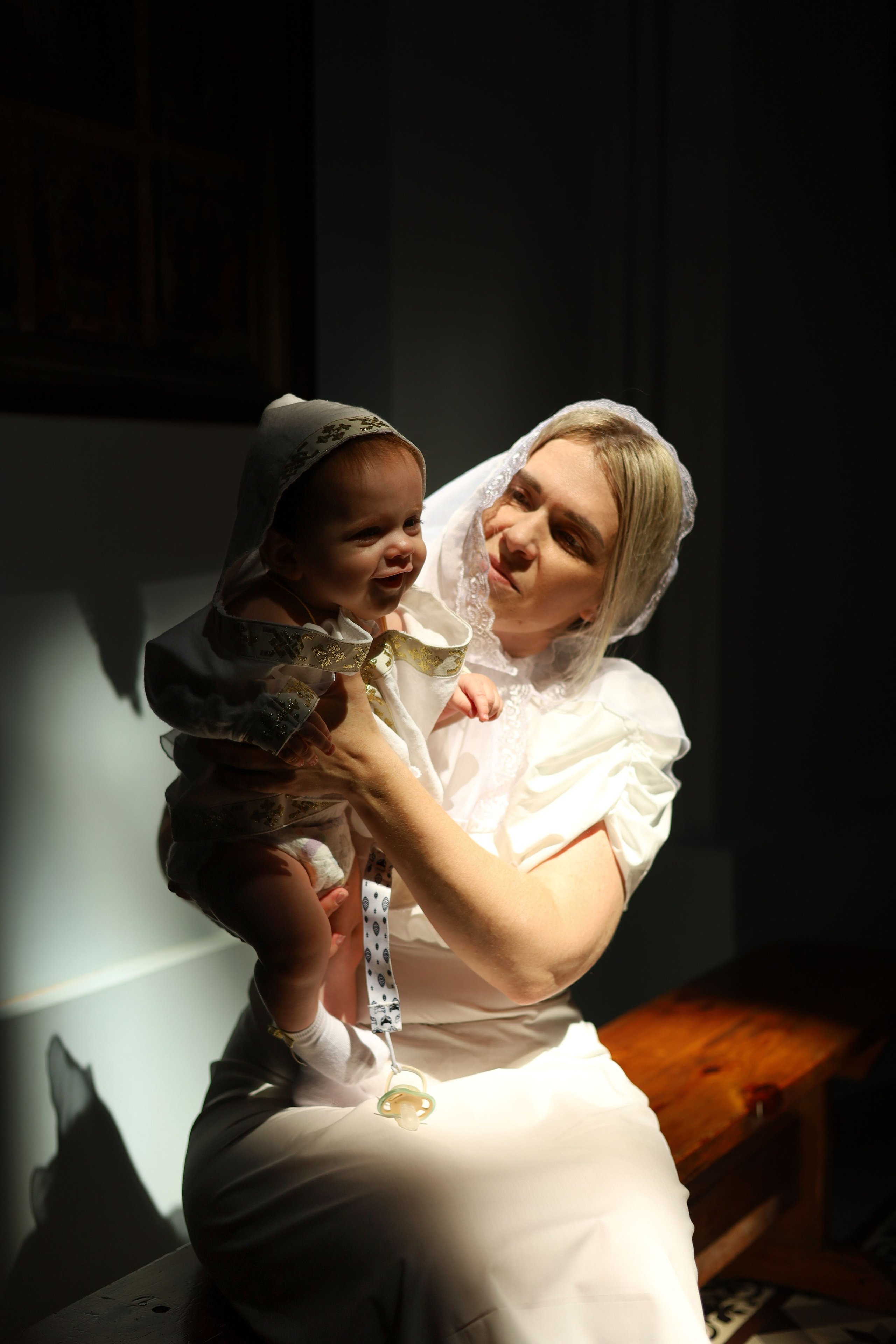 Таинство крещения. Фотограф новорожденных Саратов