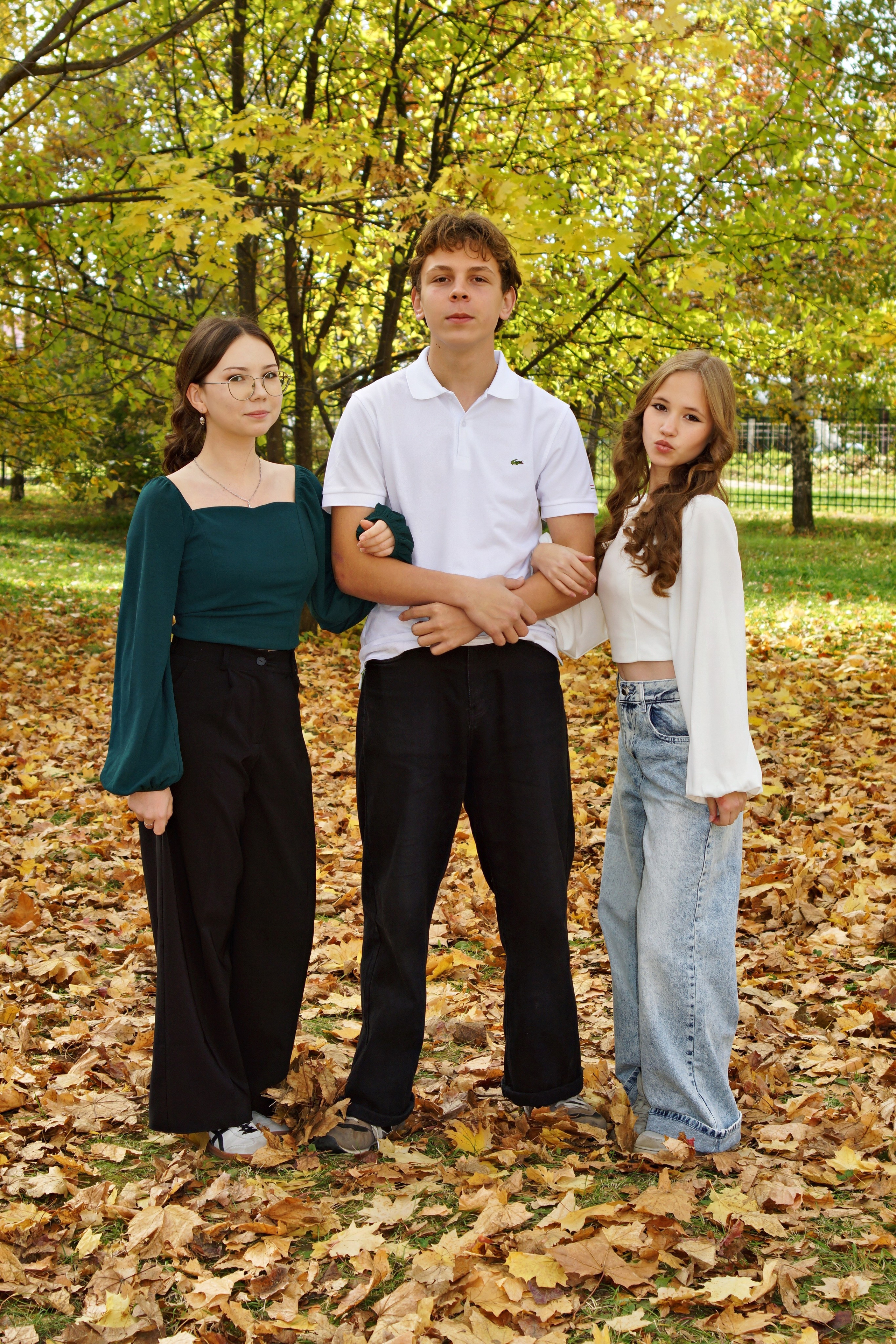 Осенняя фотосессия в школе г. Йошкар-Ола