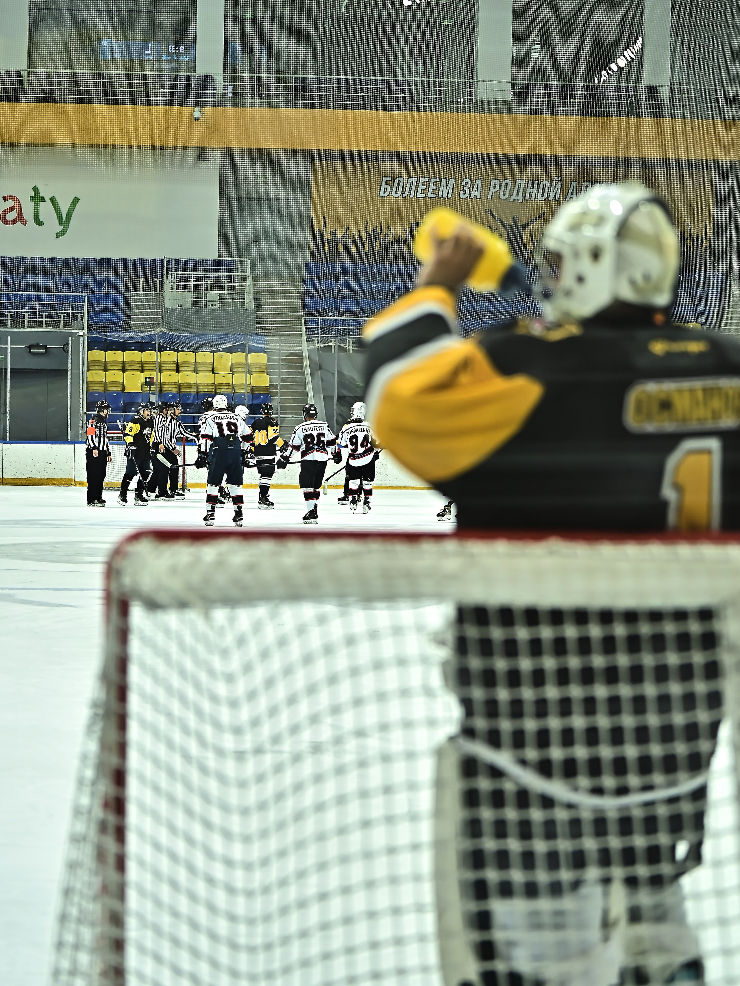 Хоккей Golden Puck 2025-2026. Фотограф в Алматы Егор Поленов