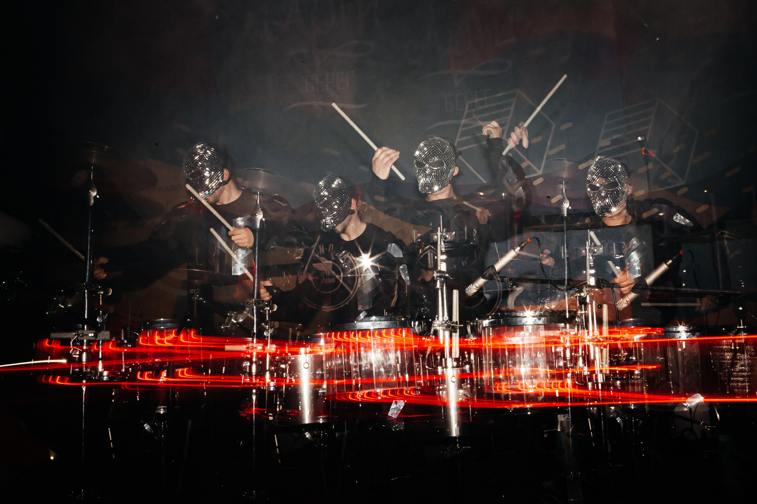 Шоу барабанщиков Zanoza. Свадебный и семейный фотограф В Красноярске Андрей Юсенков