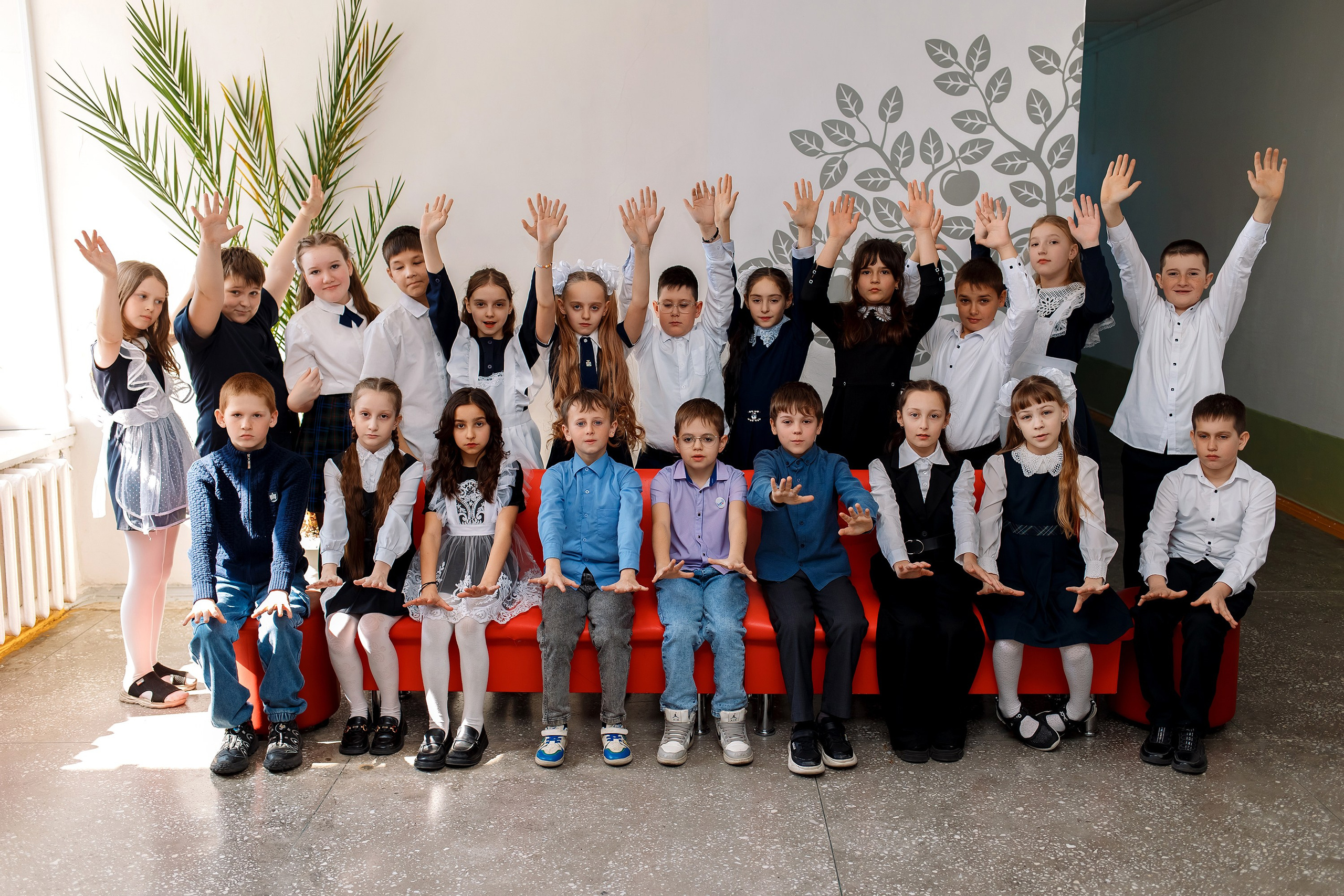 4 класс с. Барабаш. Фотограф Любовь Корниенко, Примоский край