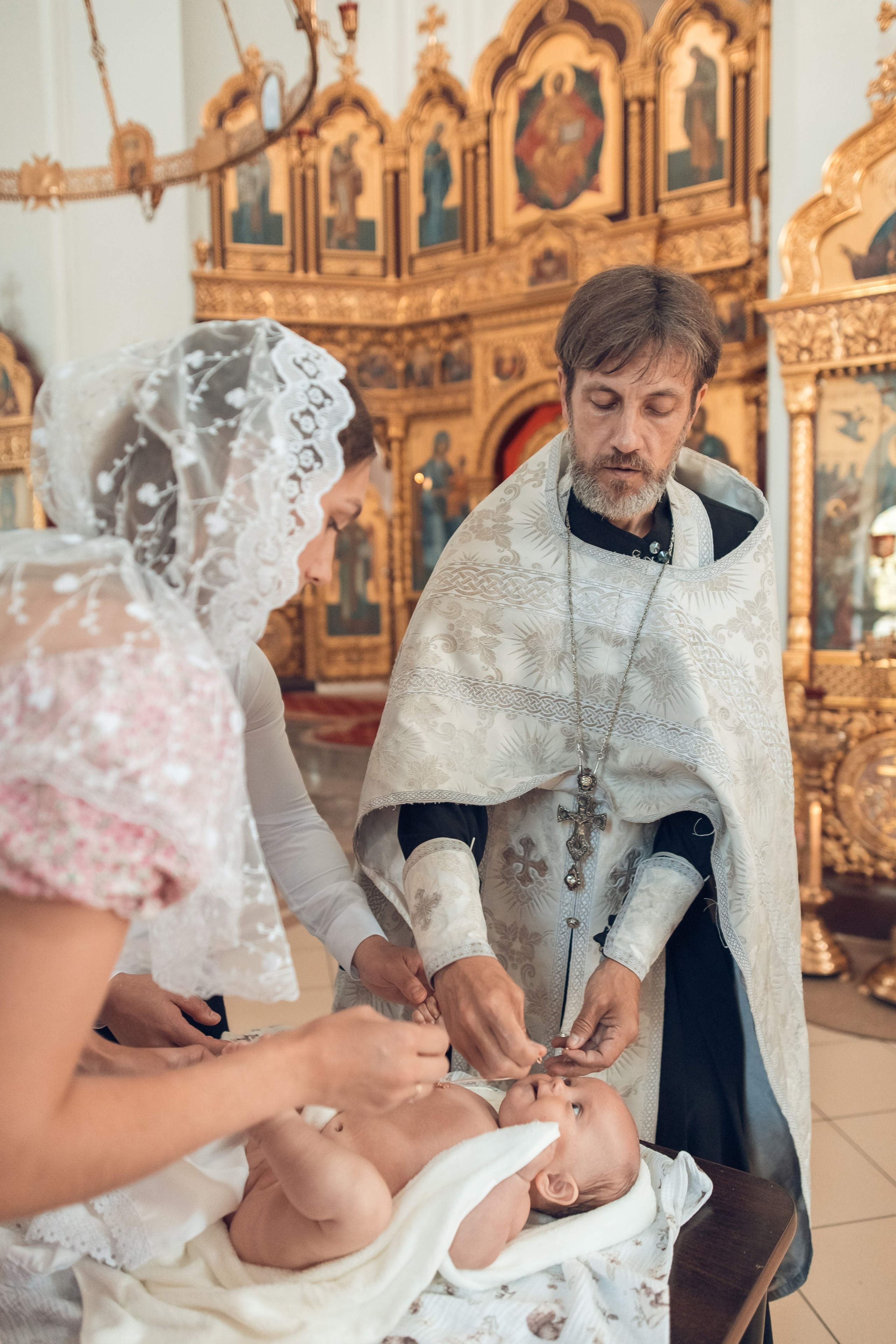 Таинство Крещения Амелии. Храм Георгия Победоносца. Главная