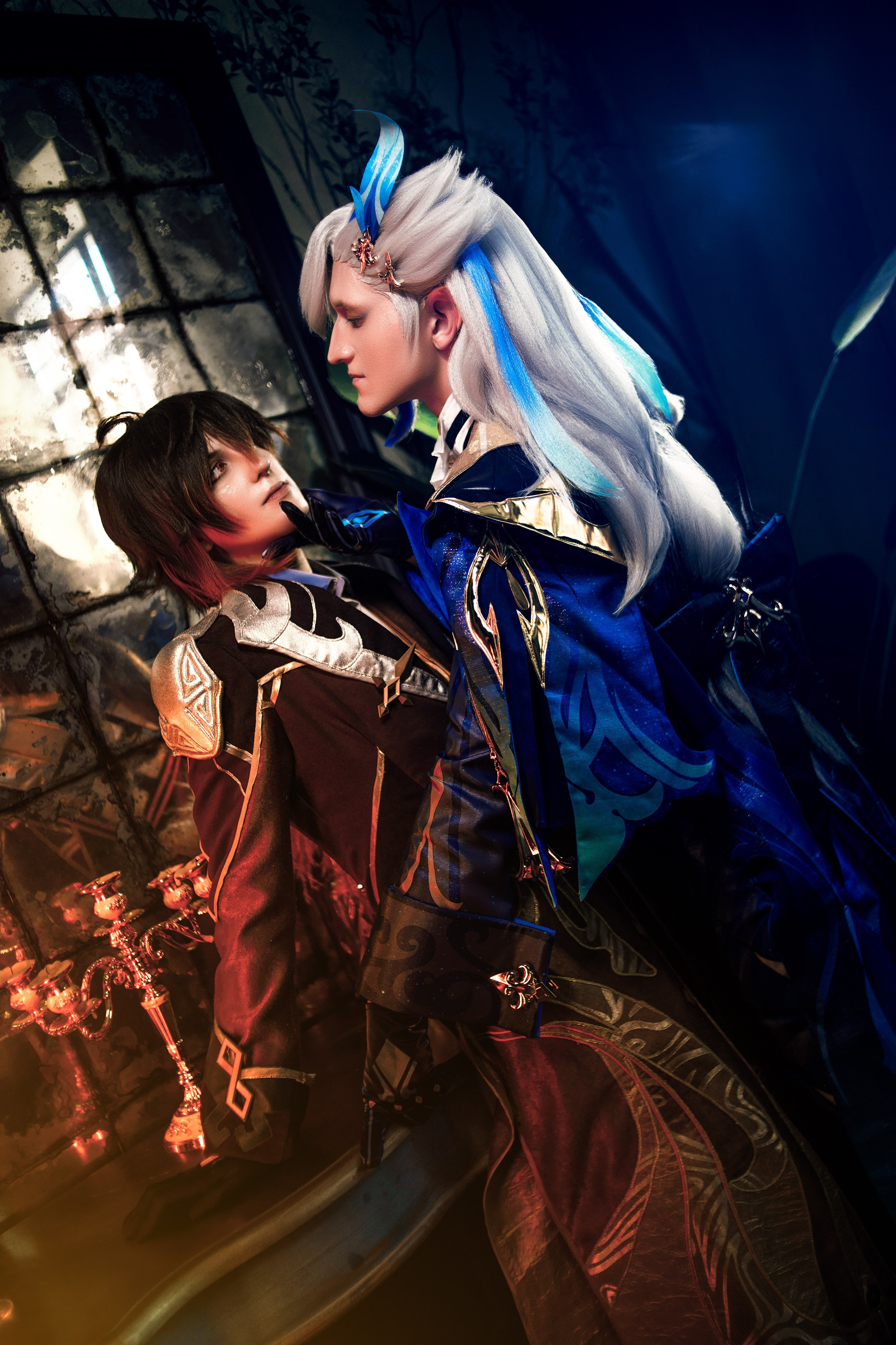 GENSHIN IMPACT: Zhougli & Neuvillette. Polaroud love