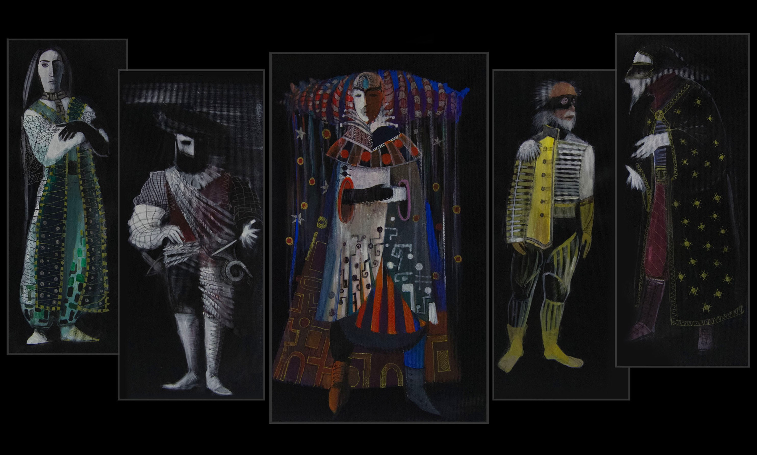 COSTUME DESIGN. Munina Dina. Set design portfolio
