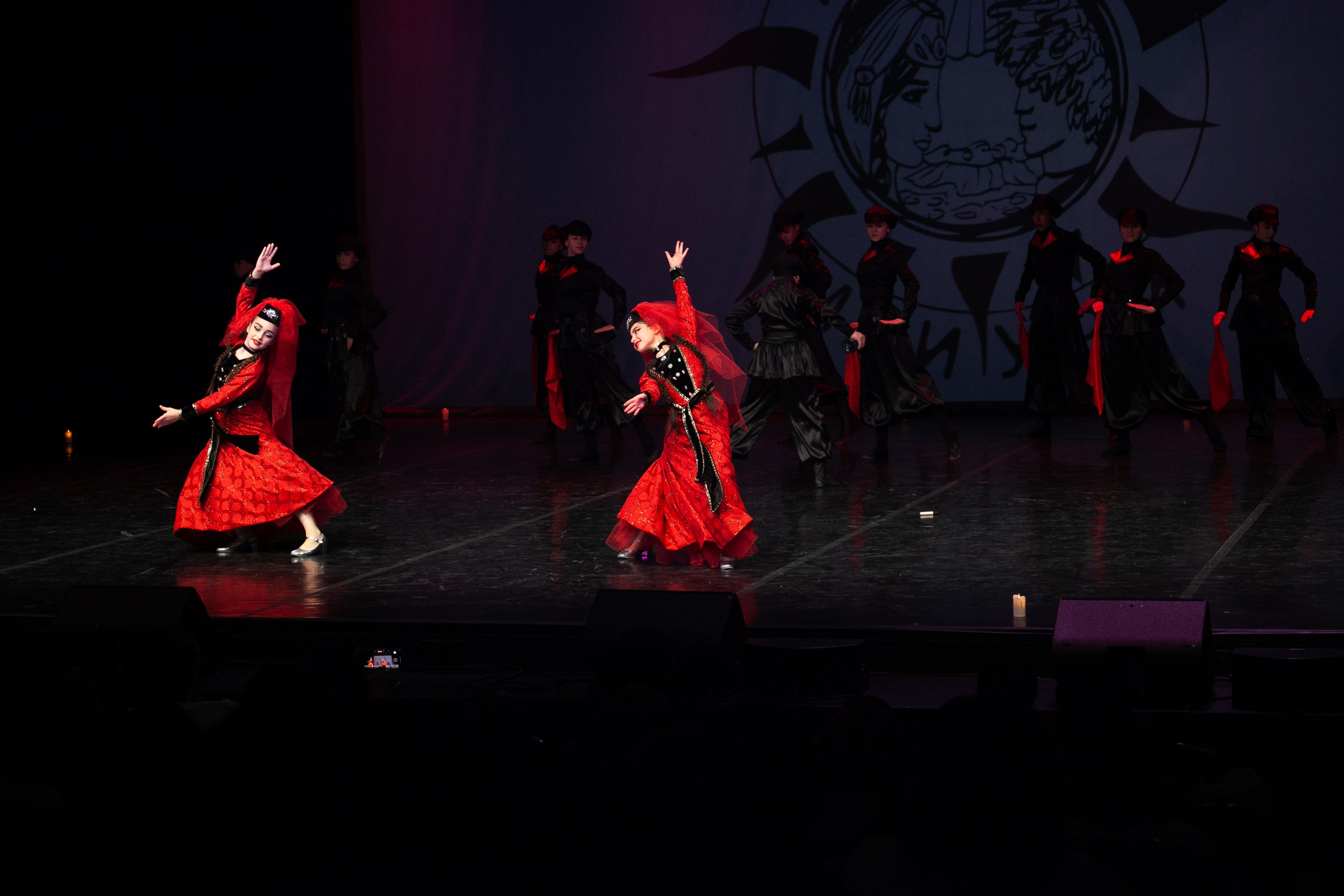 Концерт, грузинские танцы. Art photographer Nino