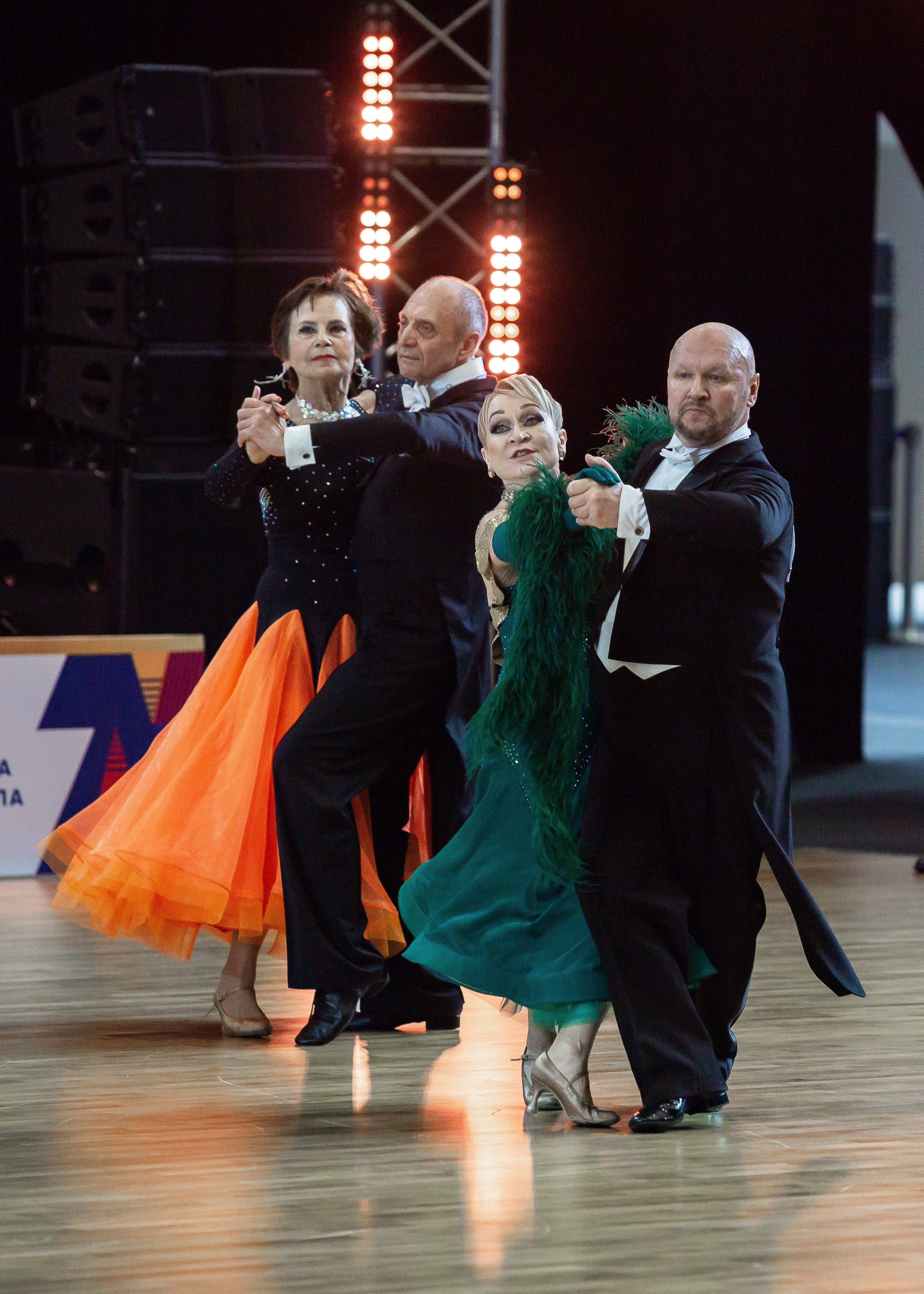 Соревнования по танцевальному спорту «В ритмах лета». Сеньоры. Репортажный фотограф в Москве