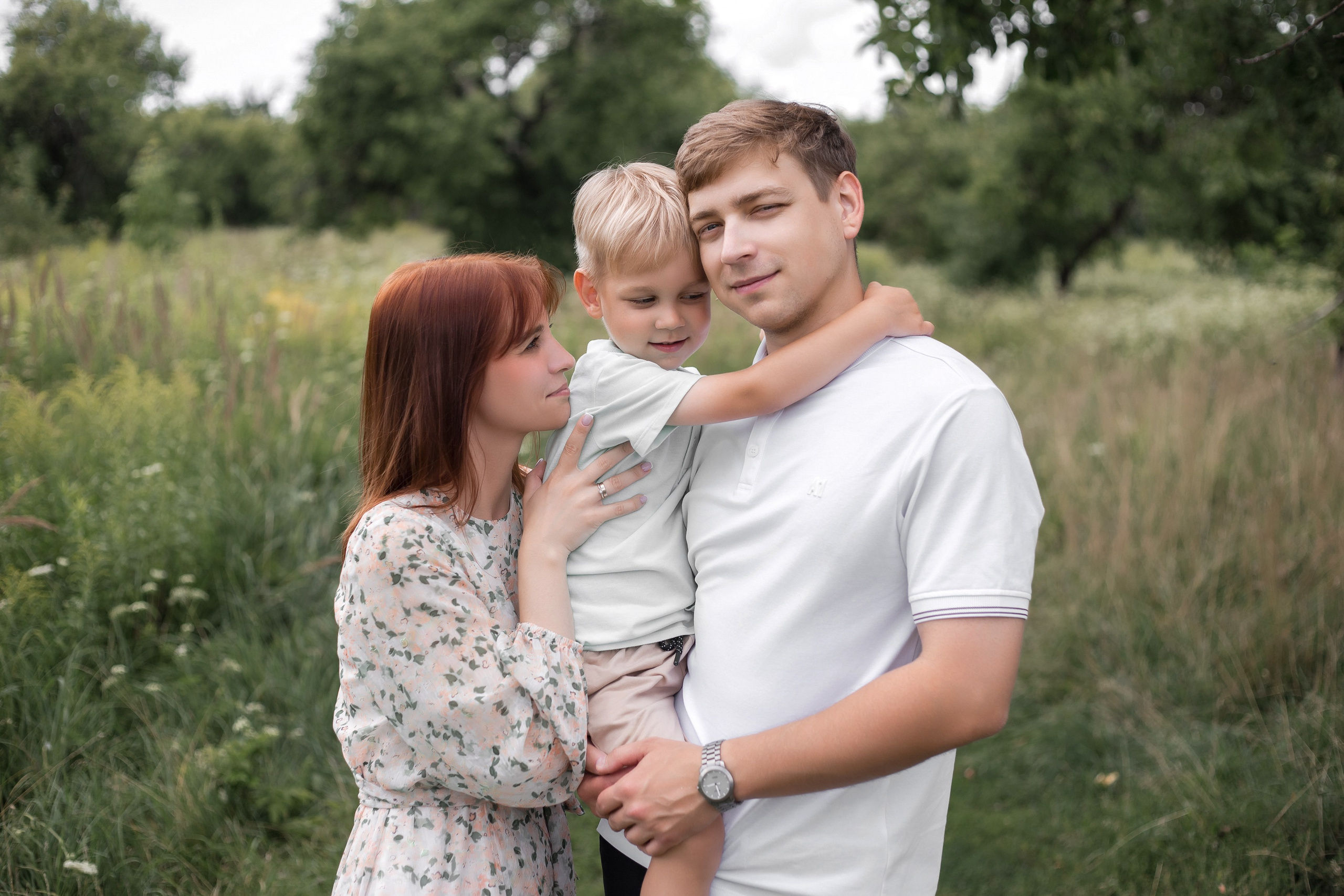Андрей, Вера и Миша. Портретный, семейный, свадебный фотограф в Брянске Маргарита Василькова