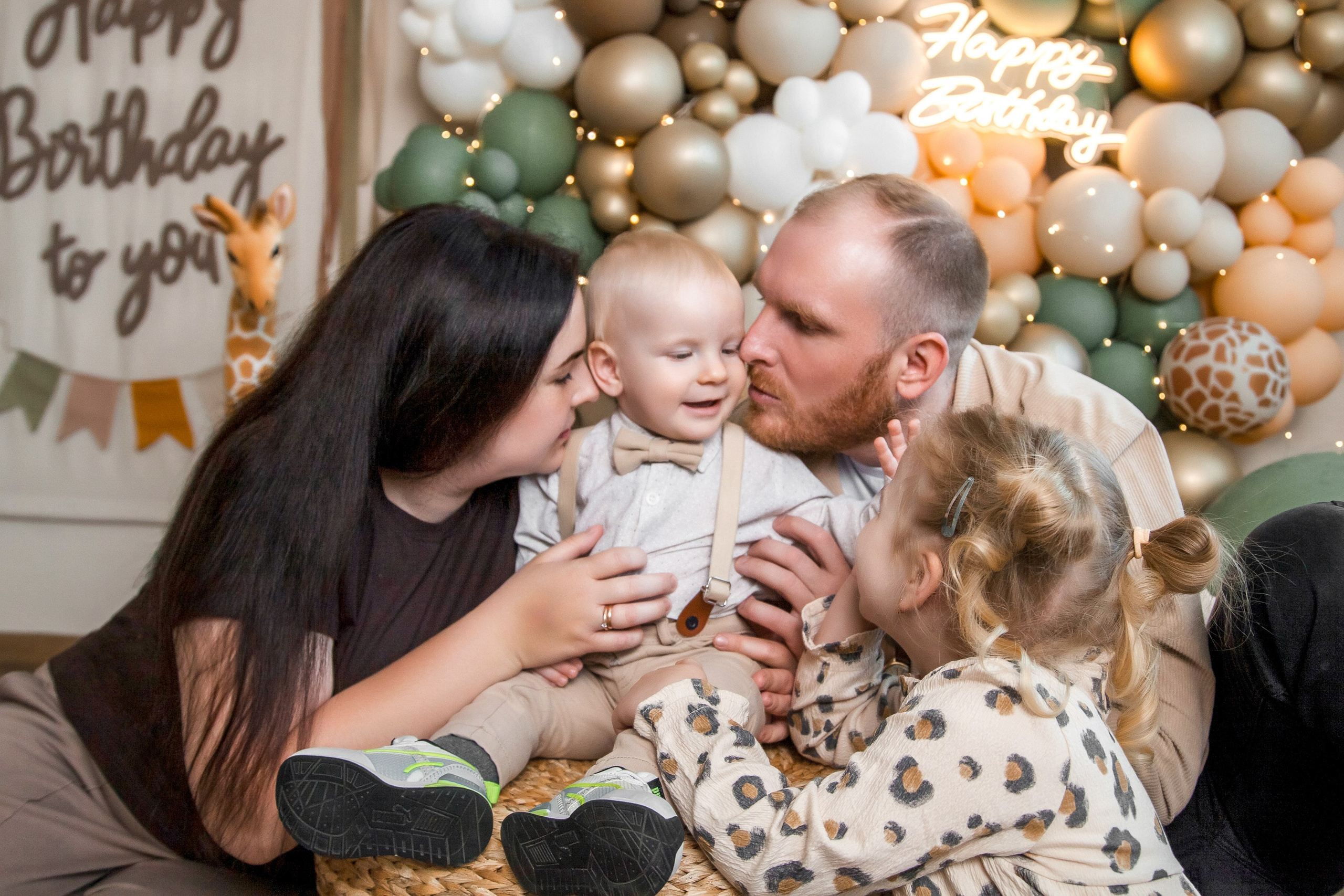 Федор, Саша, Анастасия и Станислав. Портретный, семейный, свадебный фотограф в Брянске Маргарита Василькова