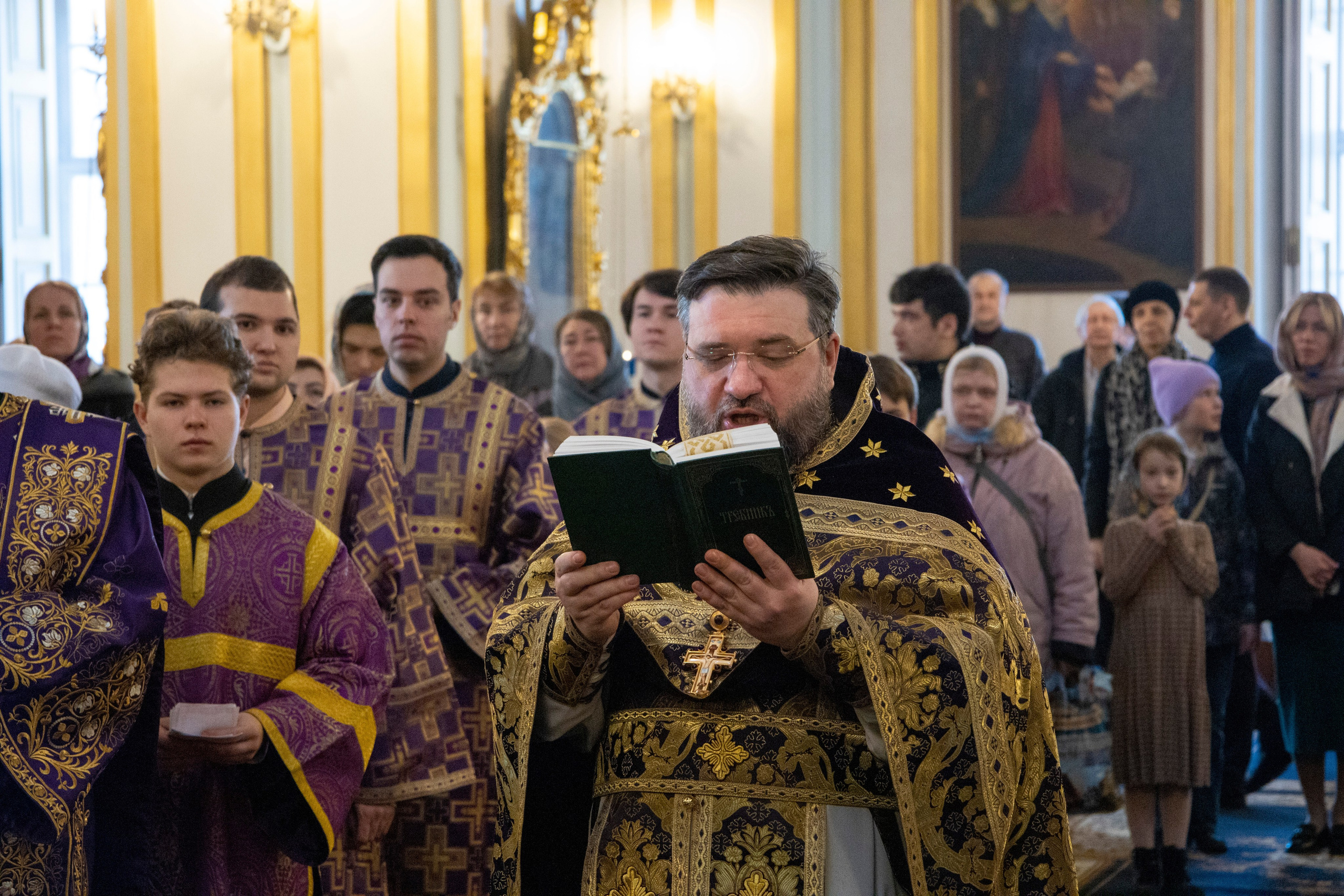 НЕДЕЛЯ ПРЕПОДОБНОГО ИОАННА ЛЕСТВИЧНИКА. ДЕНЬ ПАМЯТИ ПРЕПОДОБНОГО АЛЕКСИЯ, ЧЕЛОВЕКА БОЖИЕГО. НИКОЛО-БОГОЯВЛЕНСКИЙ МОРСКОЙ СОБОР