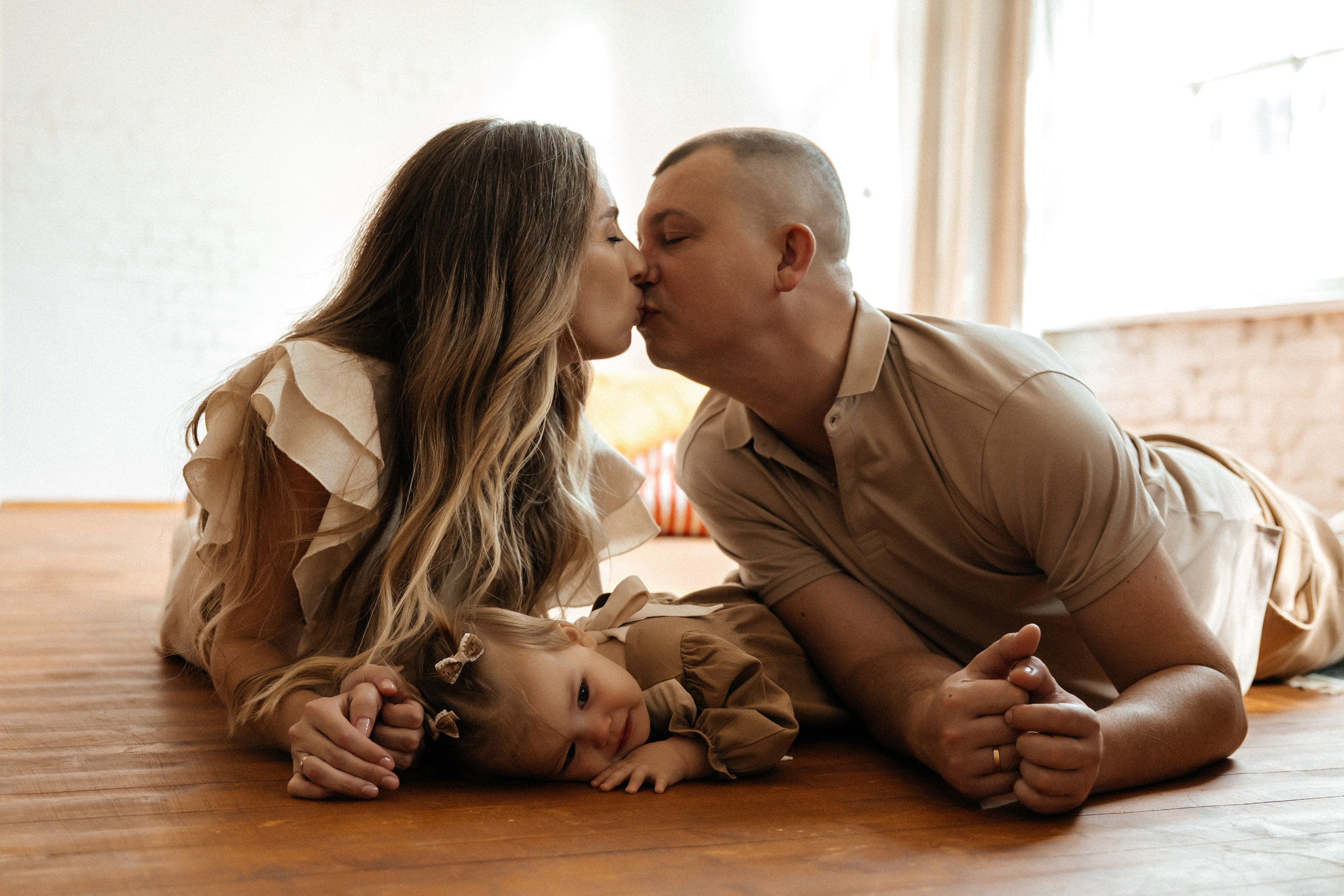 Максим, Алена, и Алиса. Фотограф Краснодар