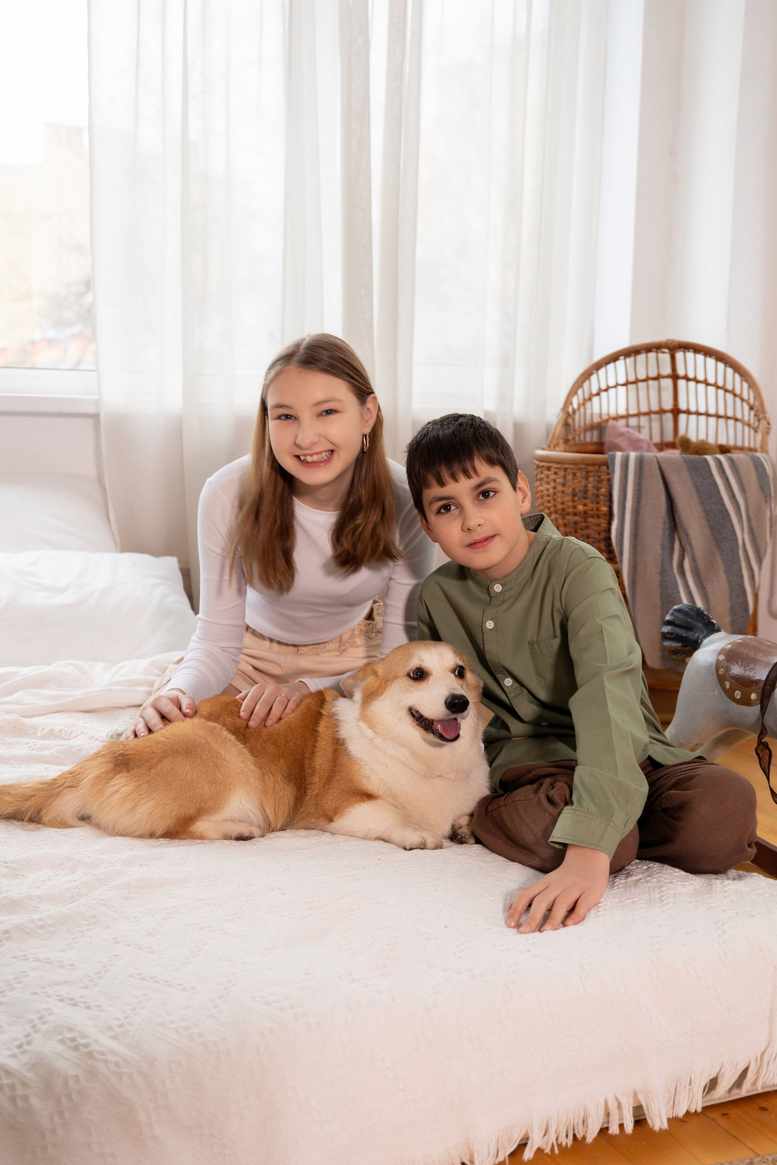 Фотосессия с корги. Семейный и свадебный фотограф в Санкт-Петербурге Татьяна Швыкова