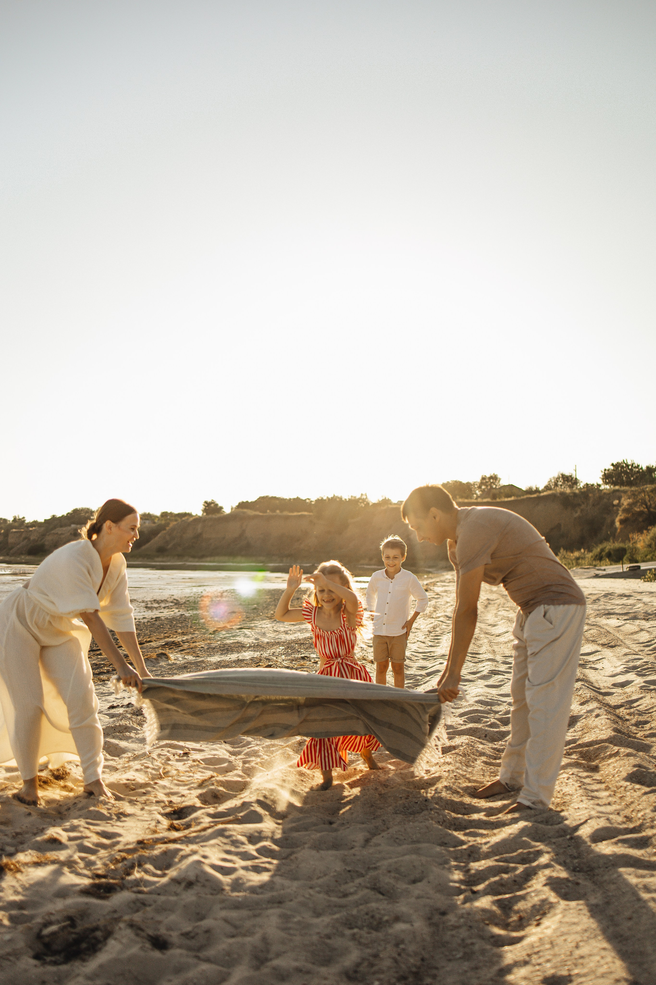 Летняя история на берегу. Семейный и детский фотограф, таганрог, ростов-на-дону