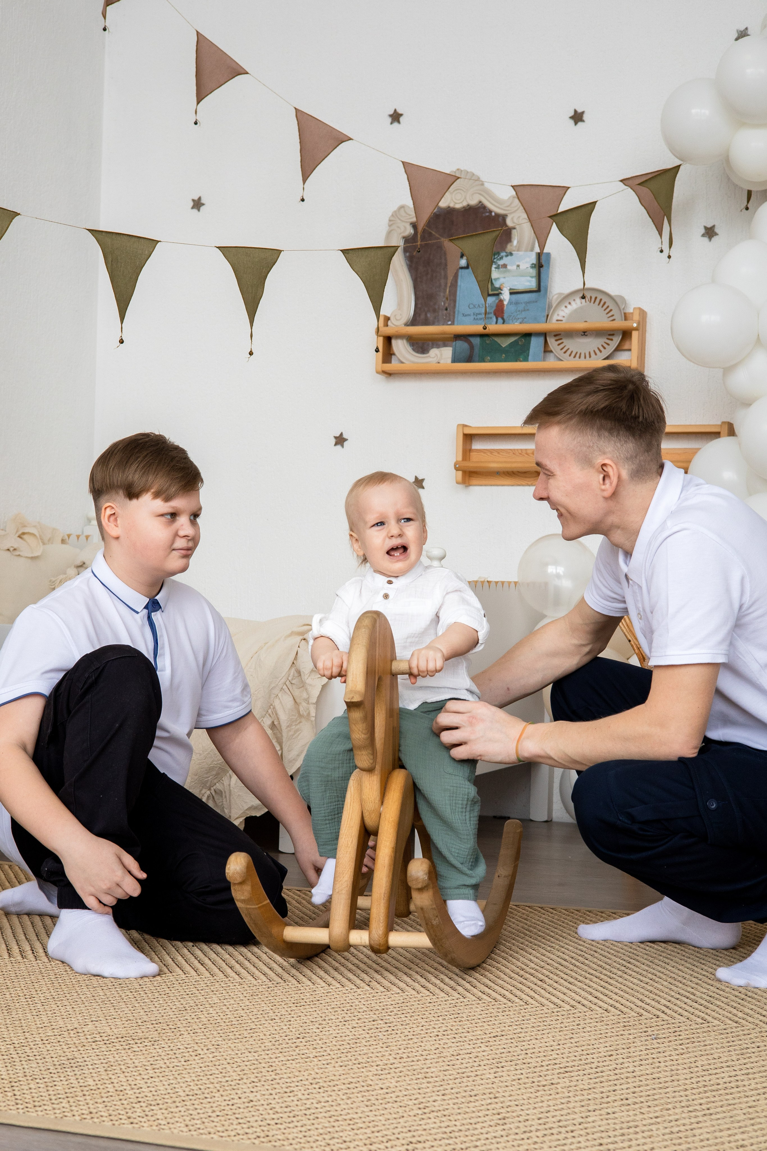 Елисею 1 годик. Настя Лекса. фотограф г. Красноярск