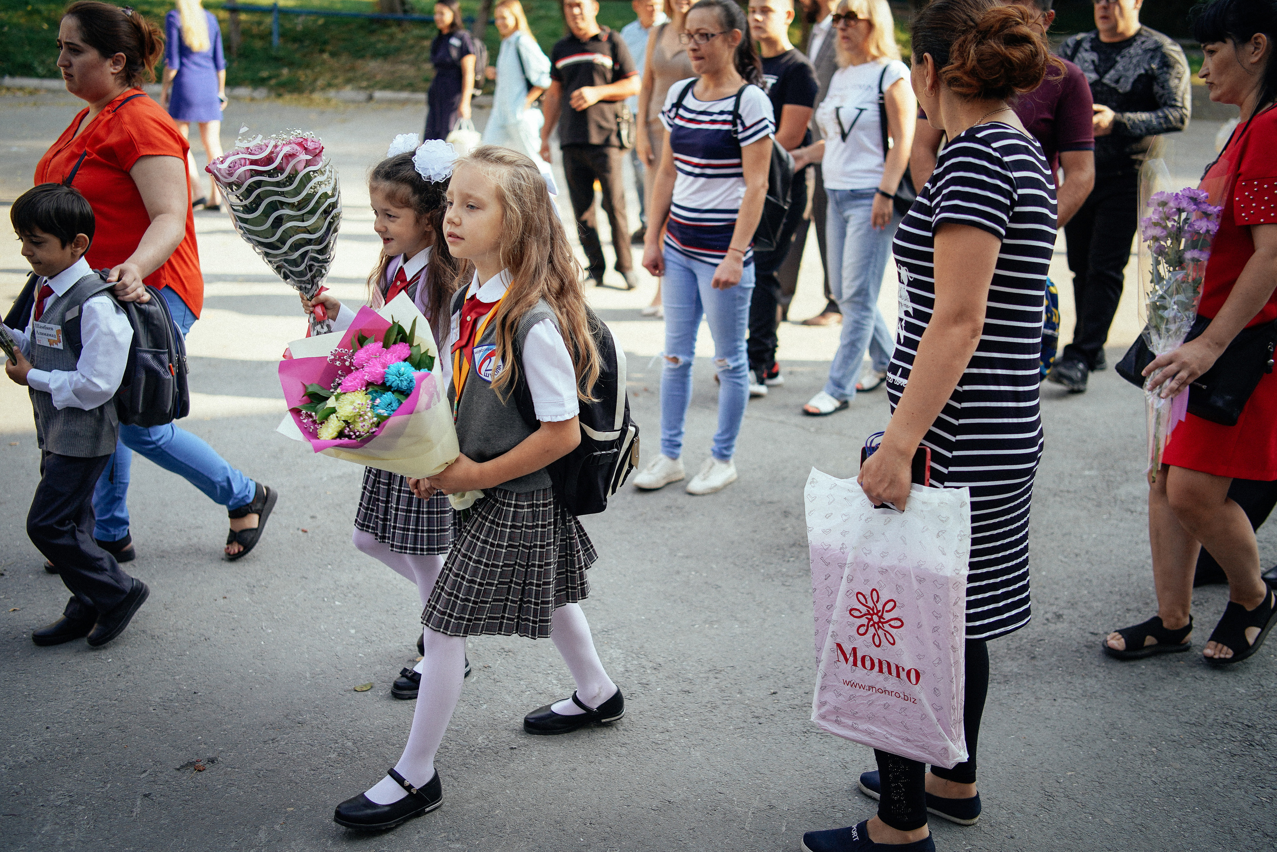 Первый раз в первый класс. Репортажный фотограф в Новосибирске. Алексей Гриценко