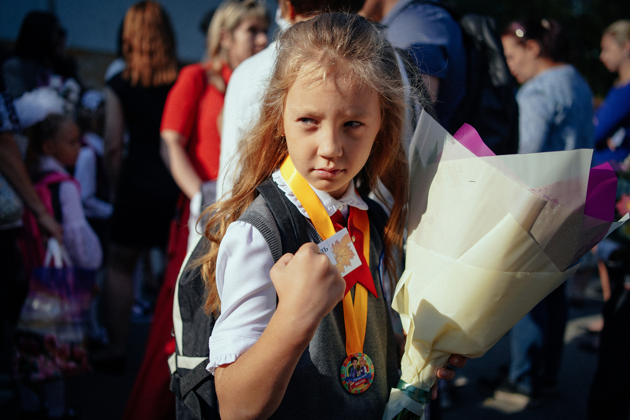 Первый раз в первый класс. Репортажный фотограф в Новосибирске. Алексей Гриценко