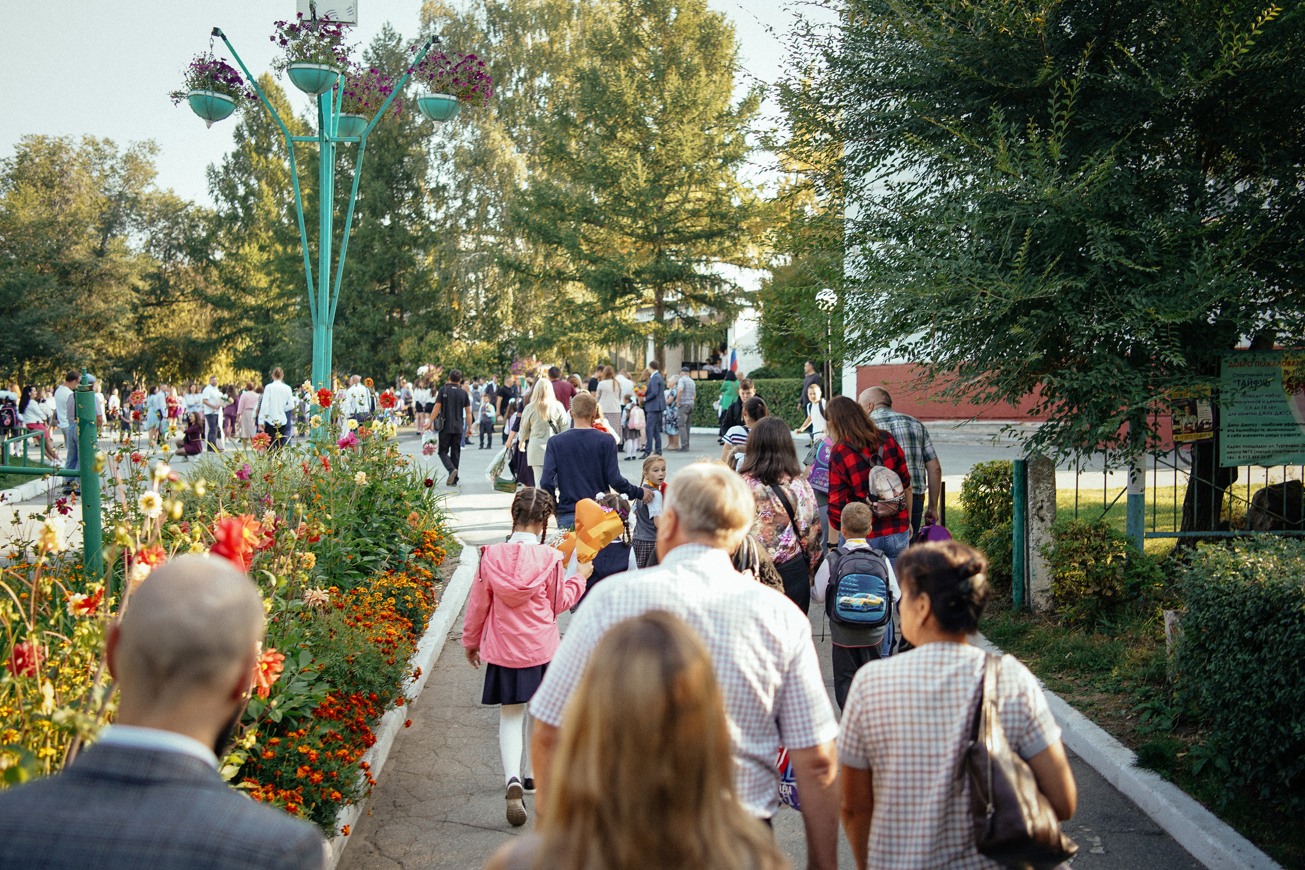 Первый раз в первый класс. Репортажный фотограф в Новосибирске. Алексей Гриценко