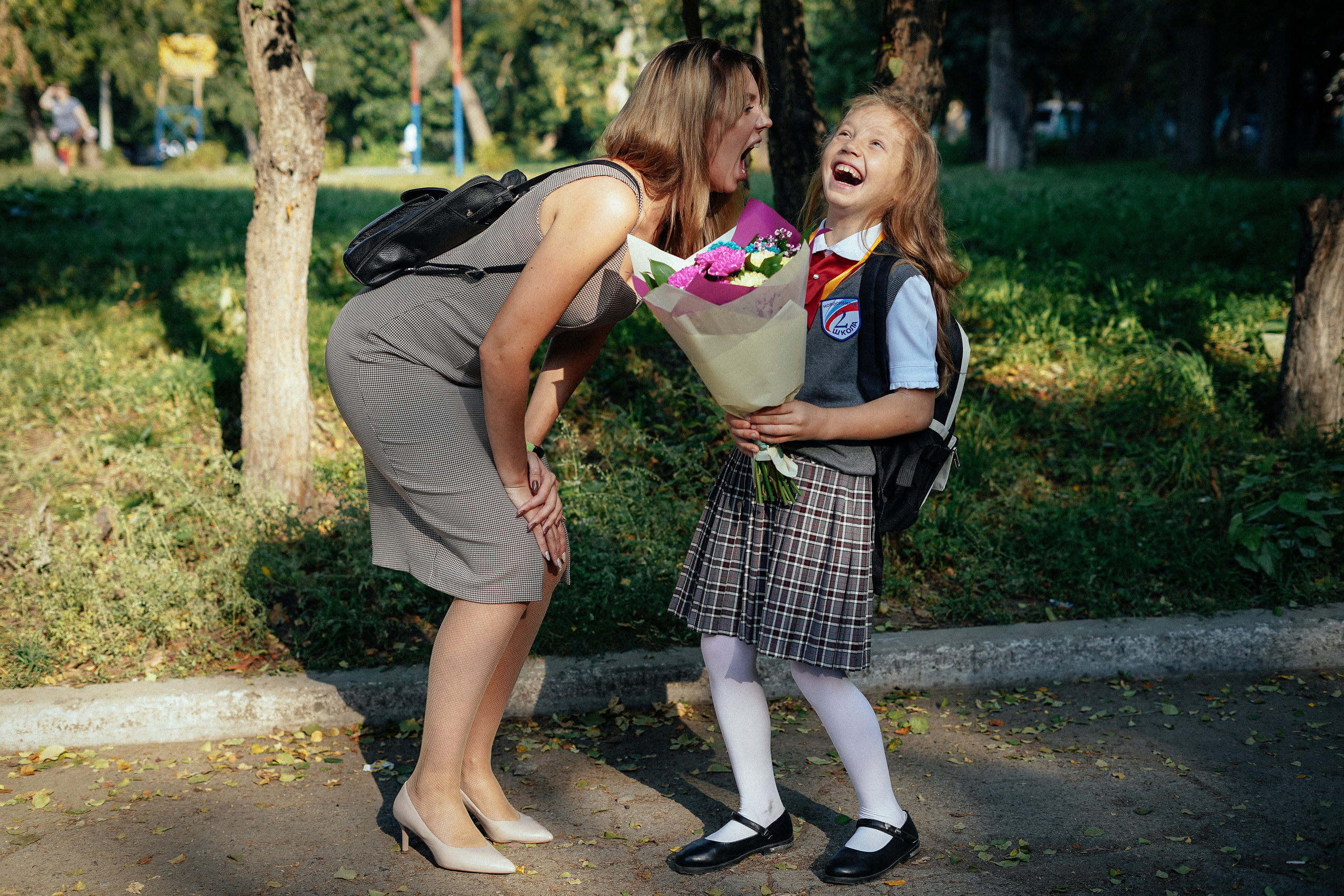 Первый раз в первый класс. Репортажный фотограф в Новосибирске. Алексей Гриценко