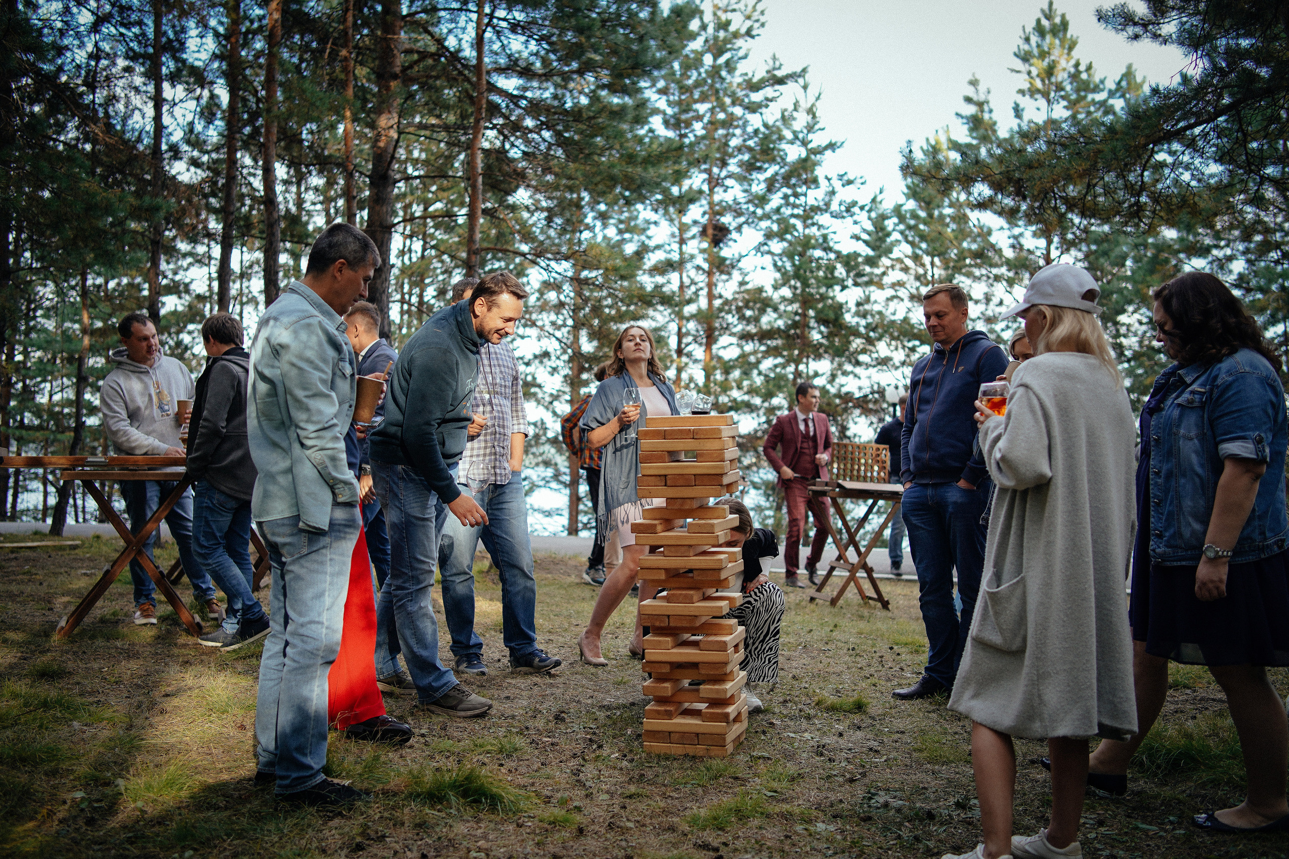 Корпоратив за городом. Репортажный фотограф в Новосибирске. Алексей Гриценко
