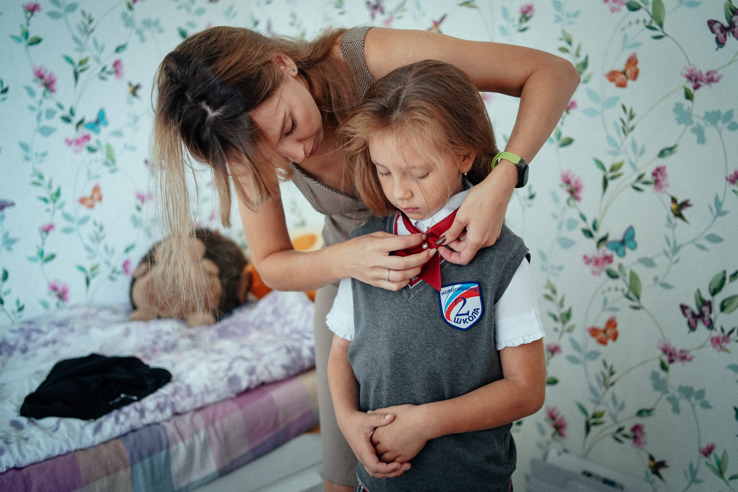 Первый раз в первый класс. Репортажный фотограф в Новосибирске. Алексей Гриценко