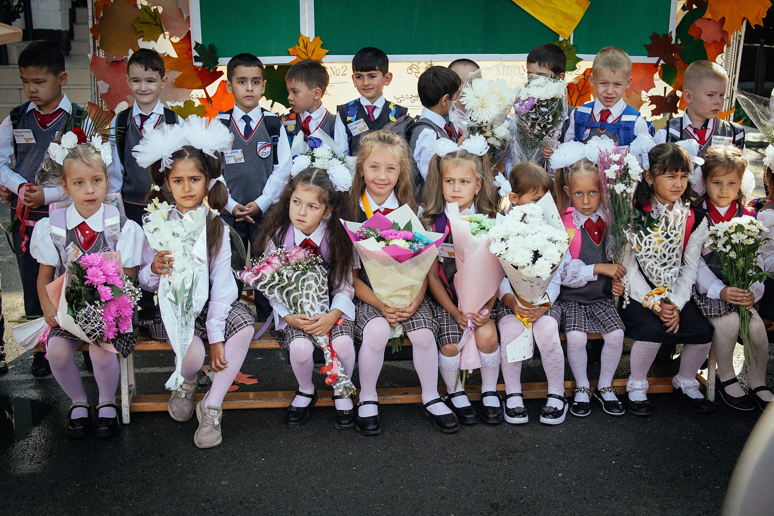 Первый раз в первый класс. Репортажный фотограф в Новосибирске. Алексей Гриценко