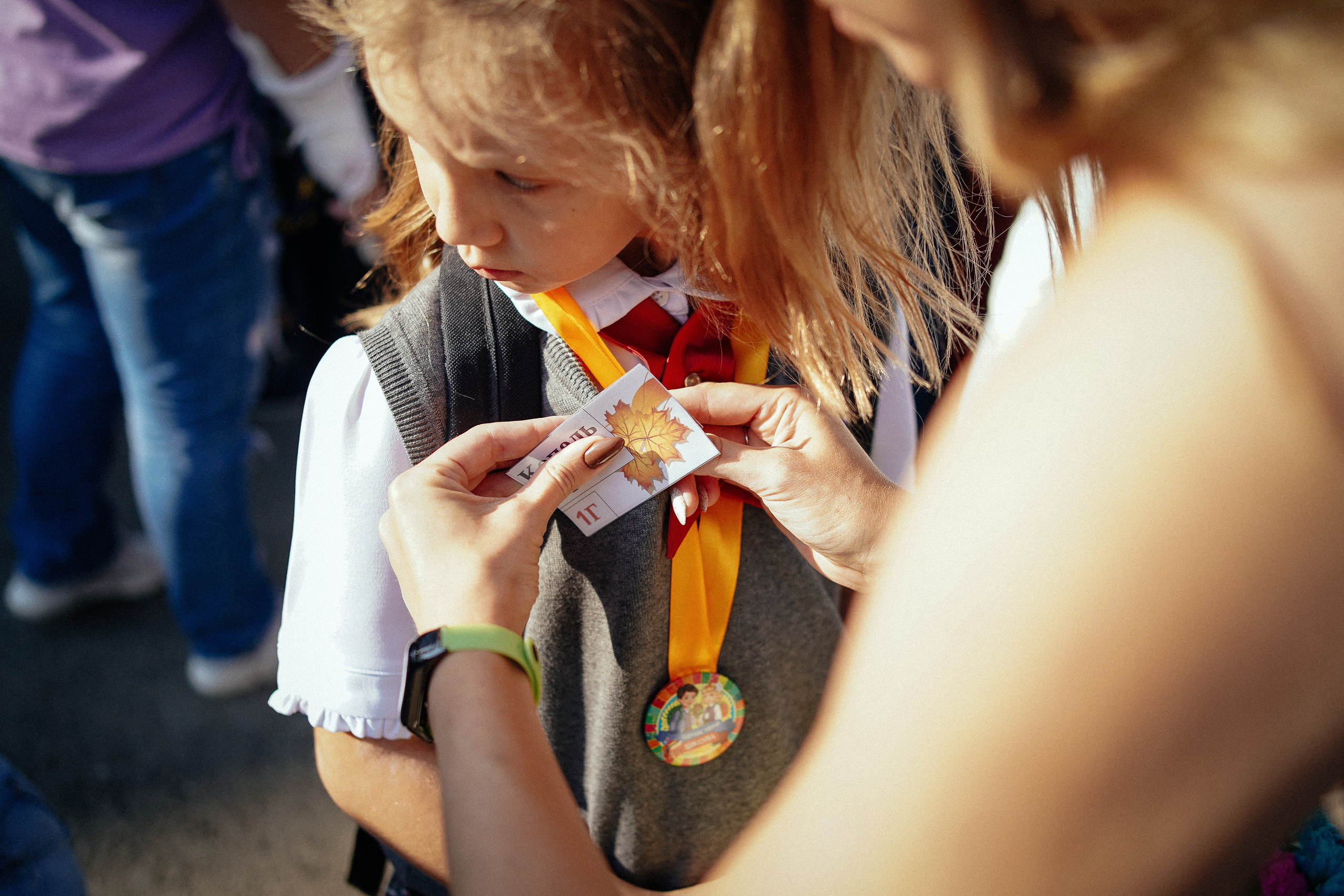 Первый раз в первый класс. Репортажный фотограф в Новосибирске. Алексей Гриценко