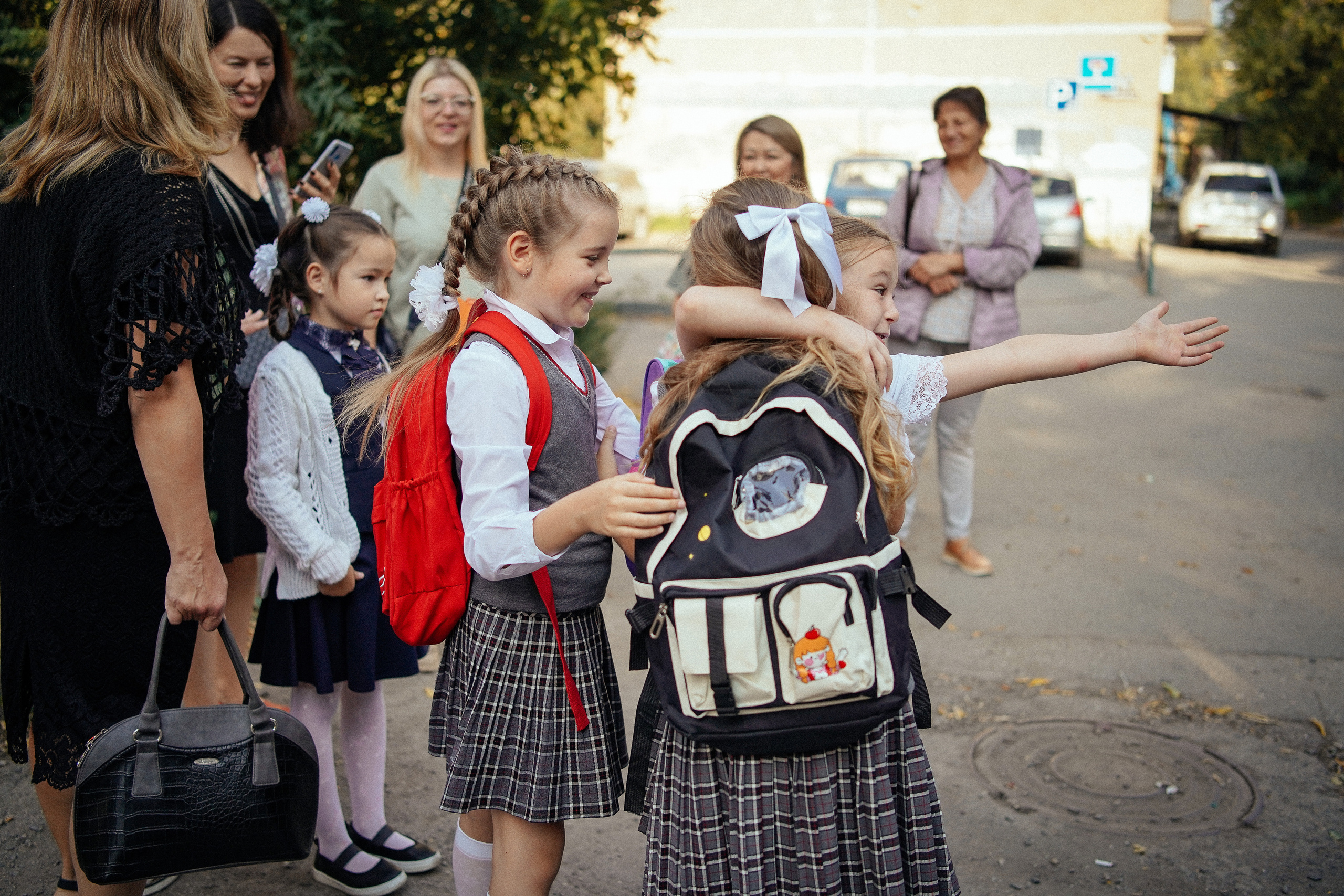 Первый раз в первый класс. Репортажный фотограф в Новосибирске. Алексей Гриценко