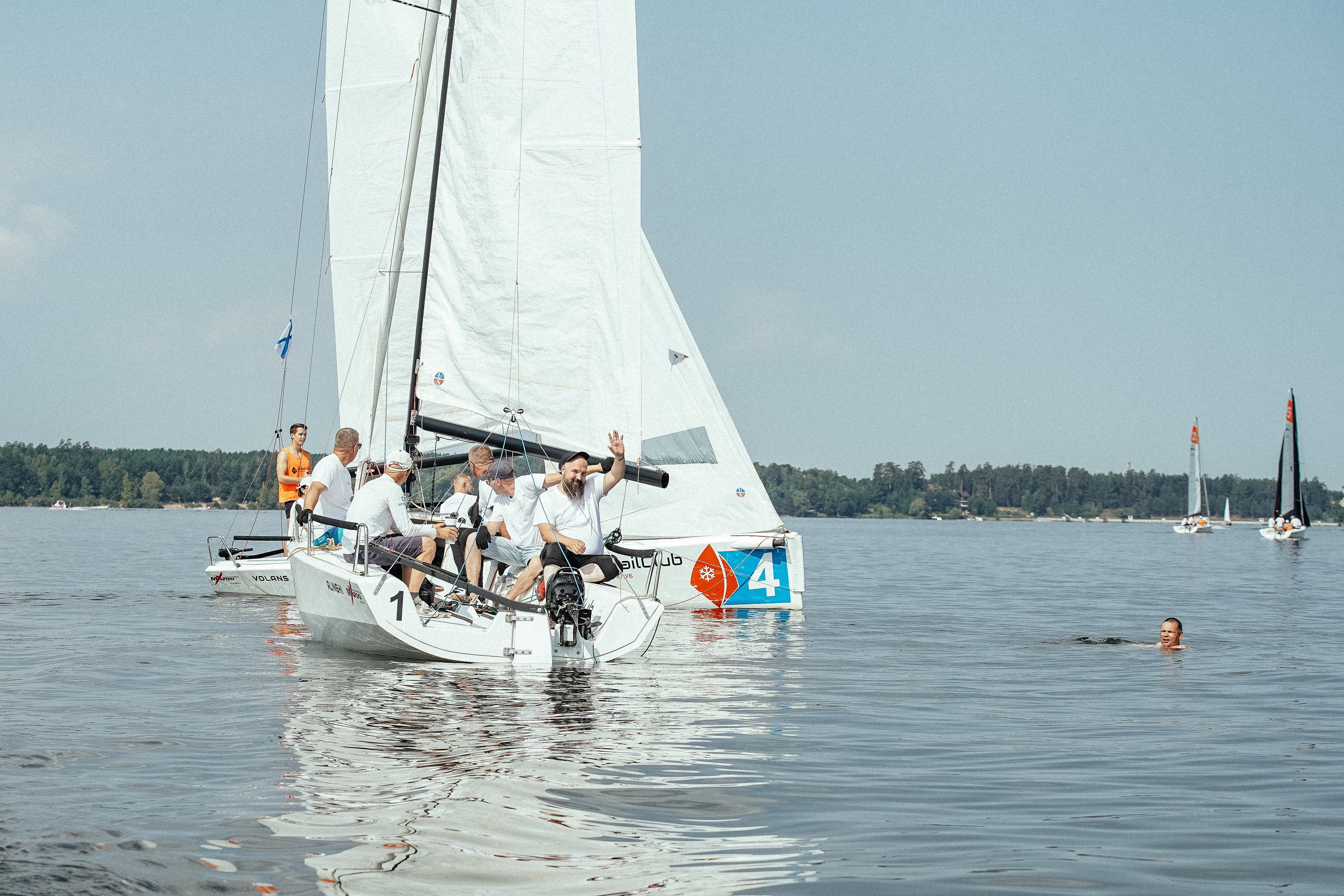 Корпоративная регата. Репортажный фотограф в Новосибирске. Алексей Гриценко